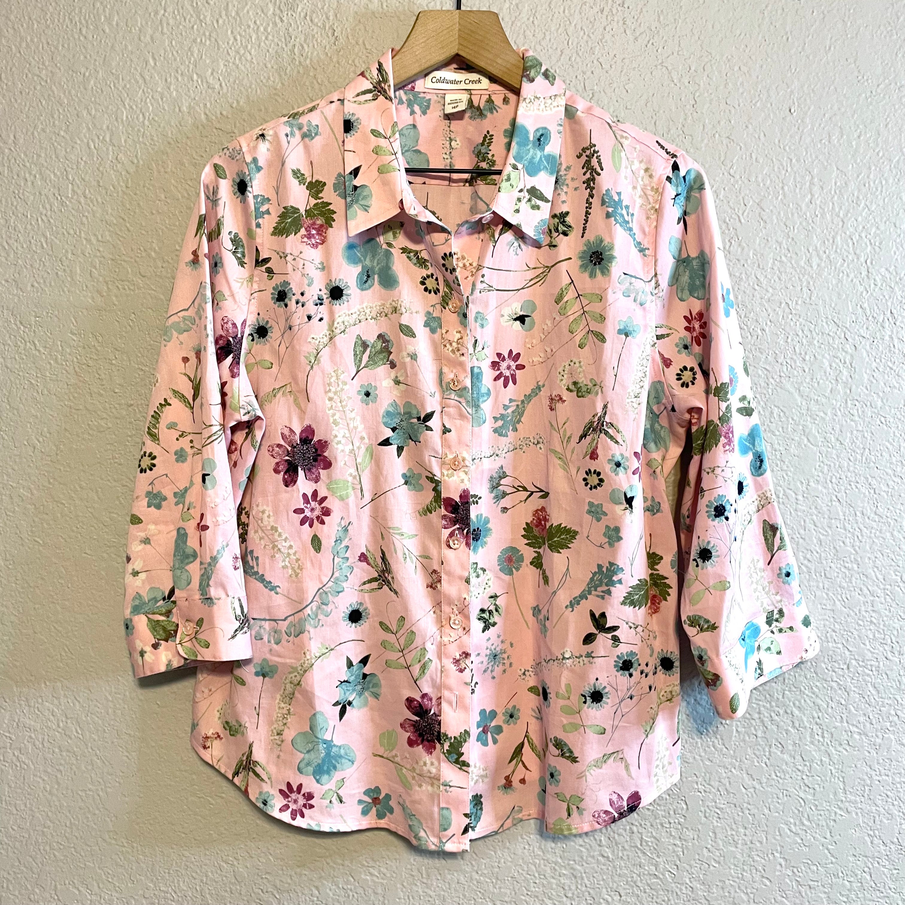 Floral Button Down Shirt