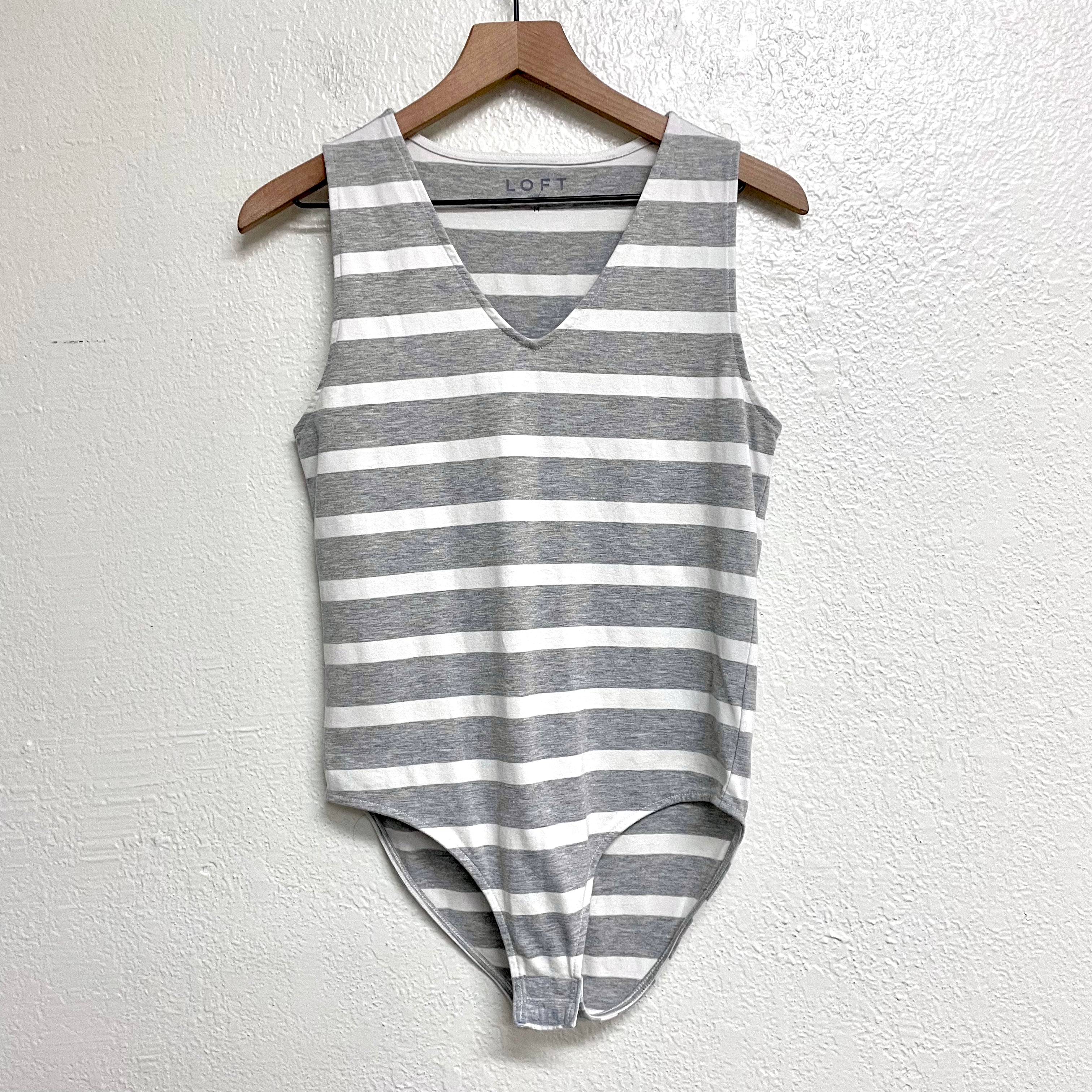 LOFT Striped Bodysuit