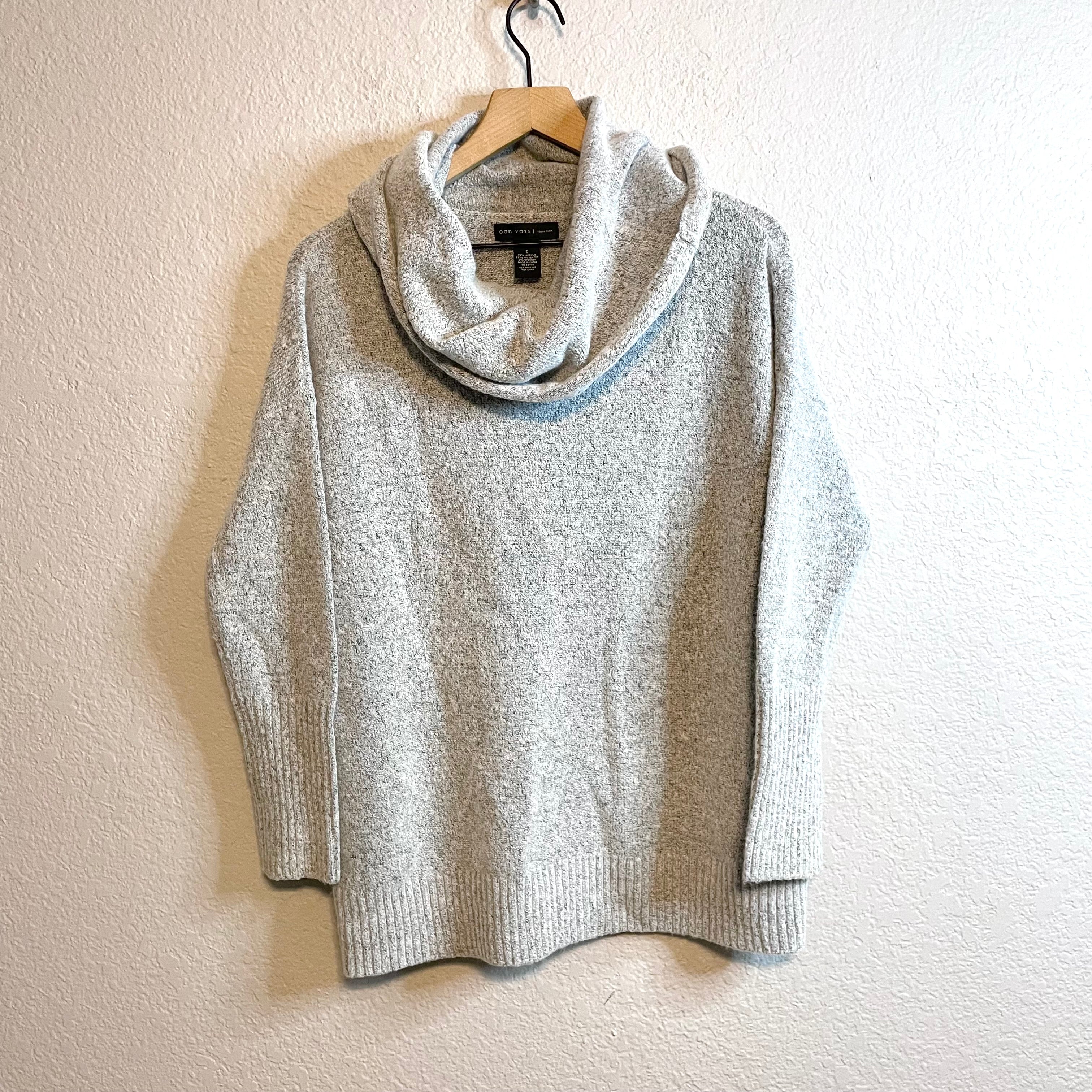 Chunky Cowl Neck Sweater