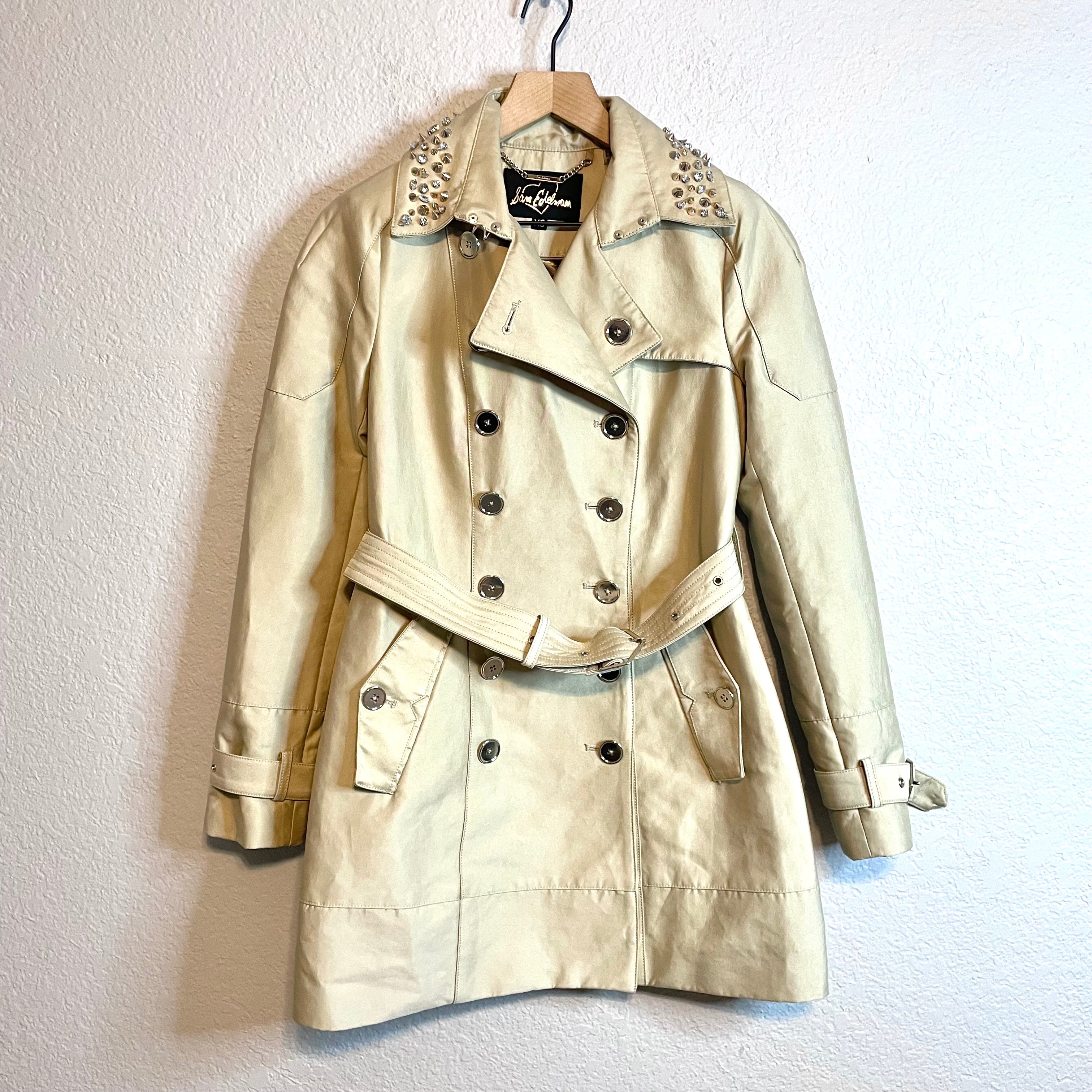 Studded Trench Coat