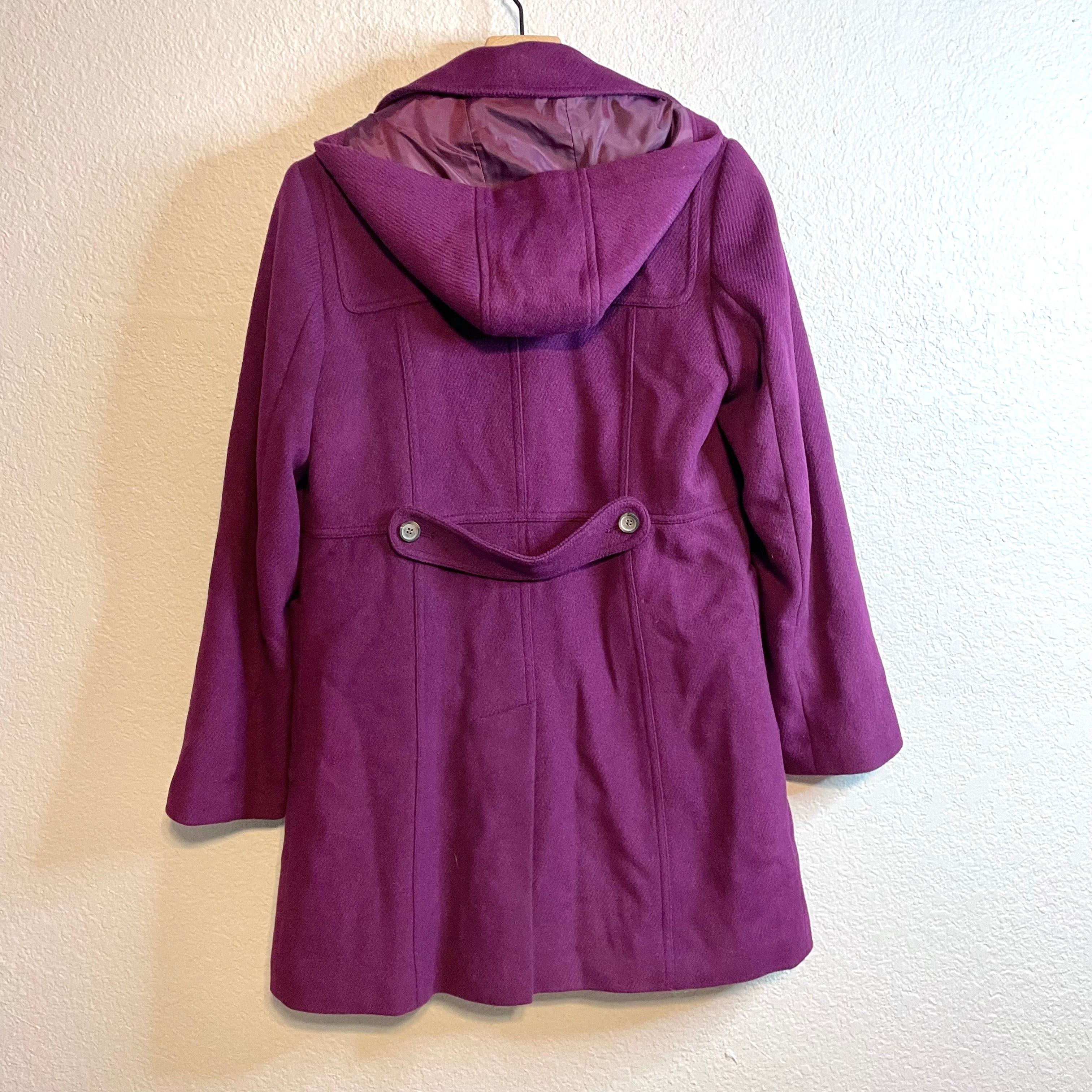 Toggle Hooded Pea Coat