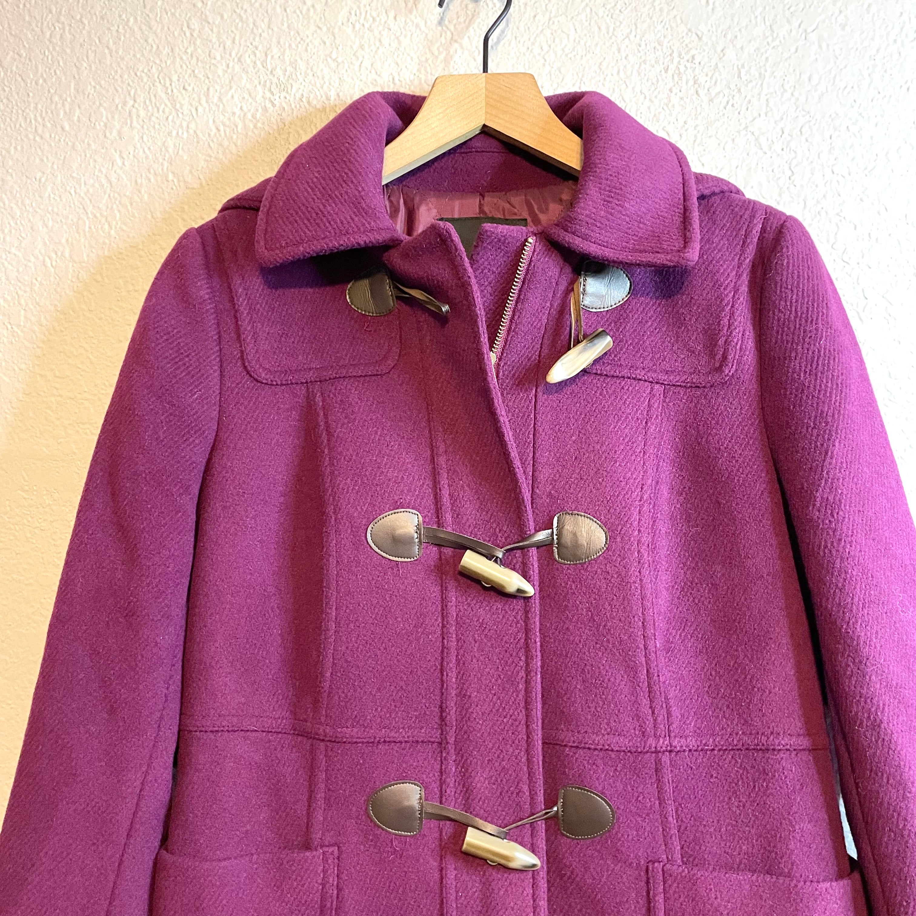 Toggle Hooded Pea Coat