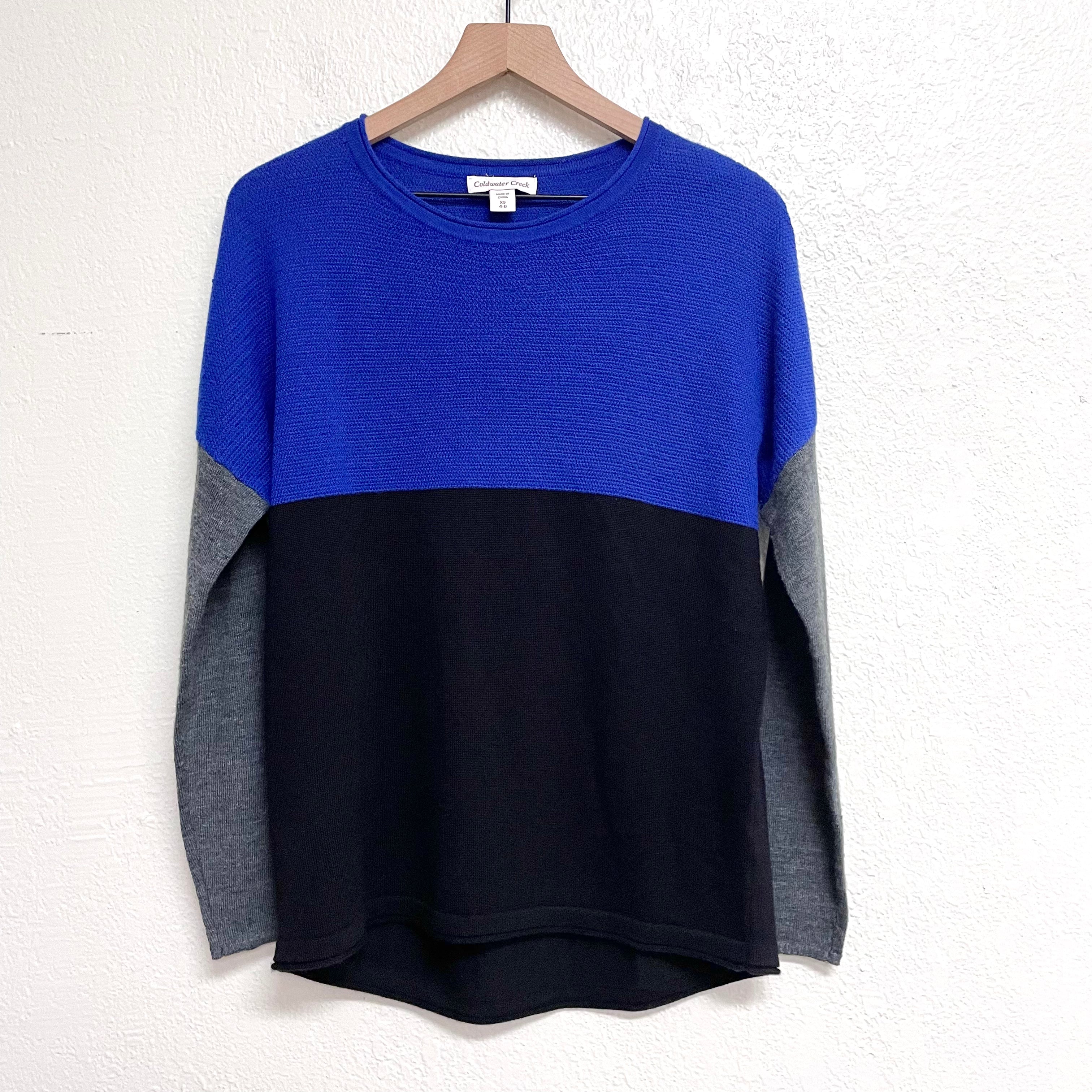 Colorblock Knit Sweater