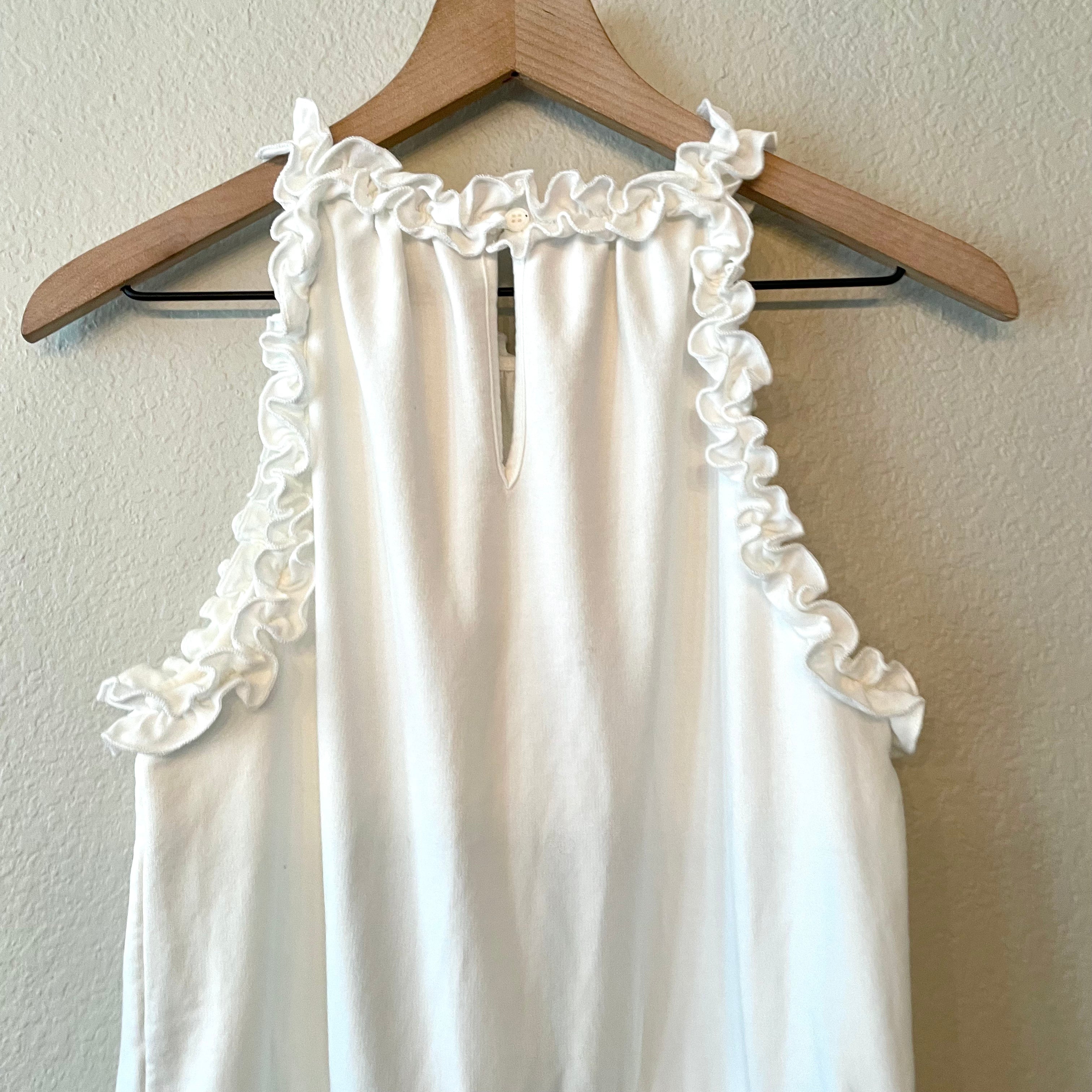 Ruffle Trim Dress