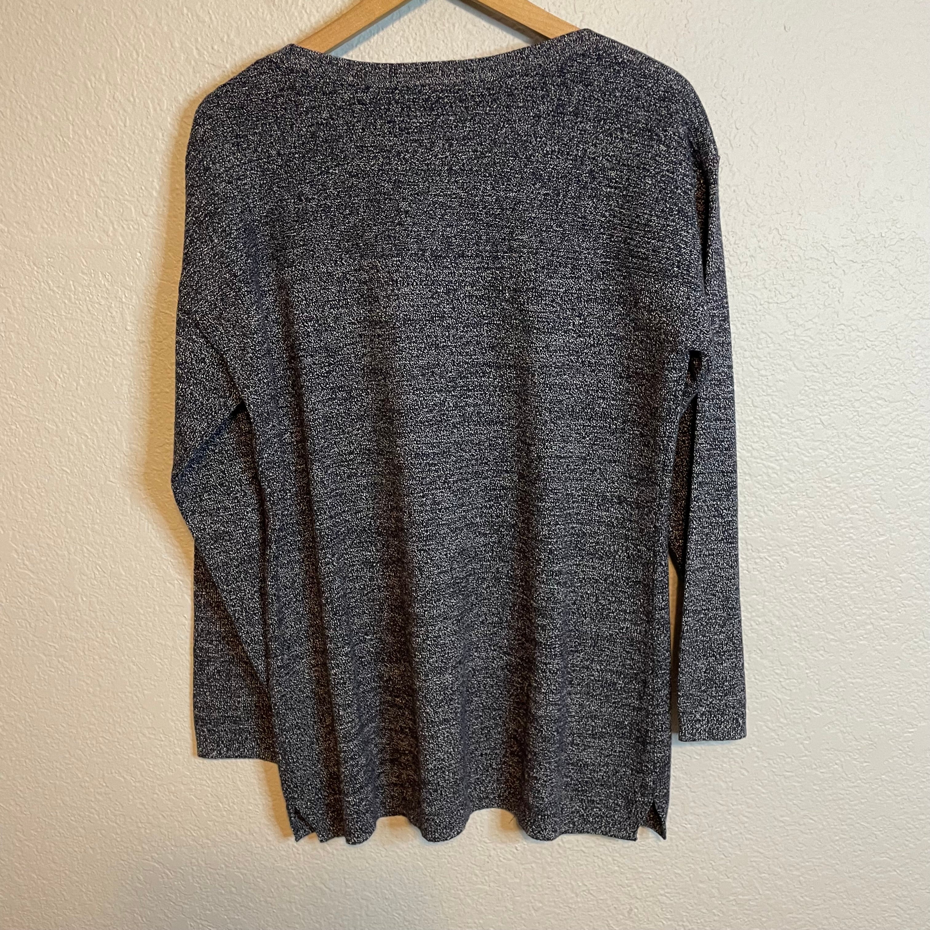 Button Shoulder Sweater