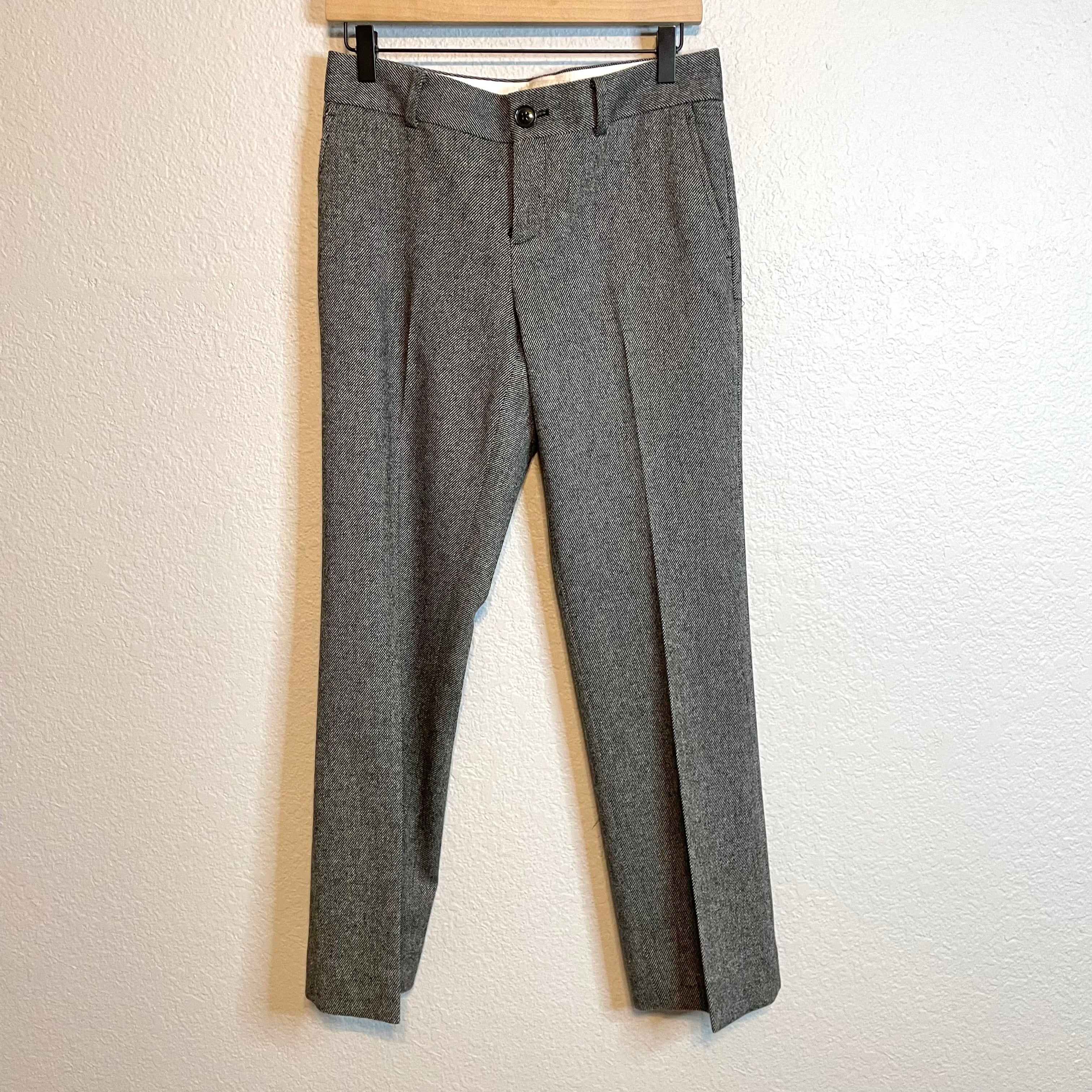 Wool Blend Dress Pants