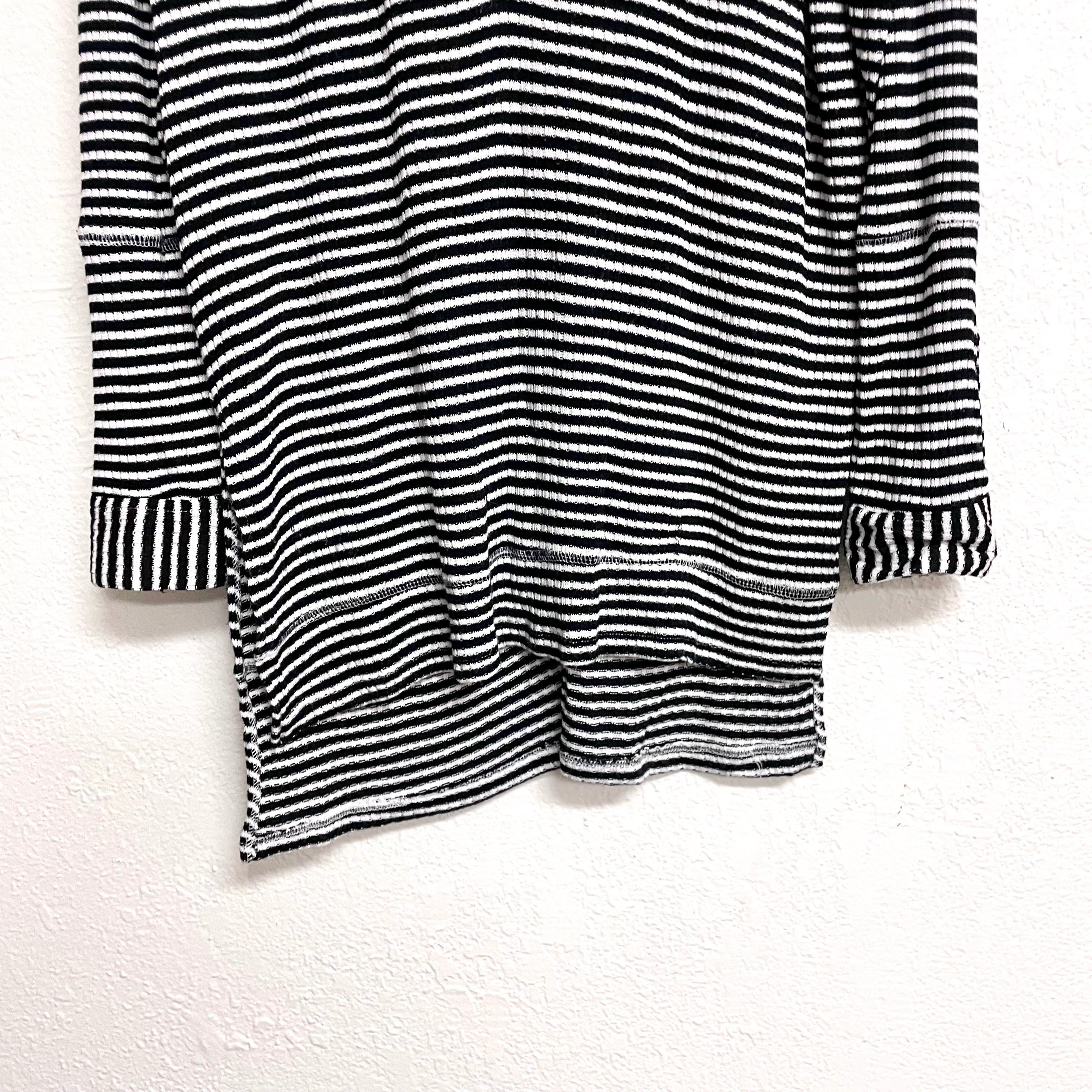 Striped Knit Henley