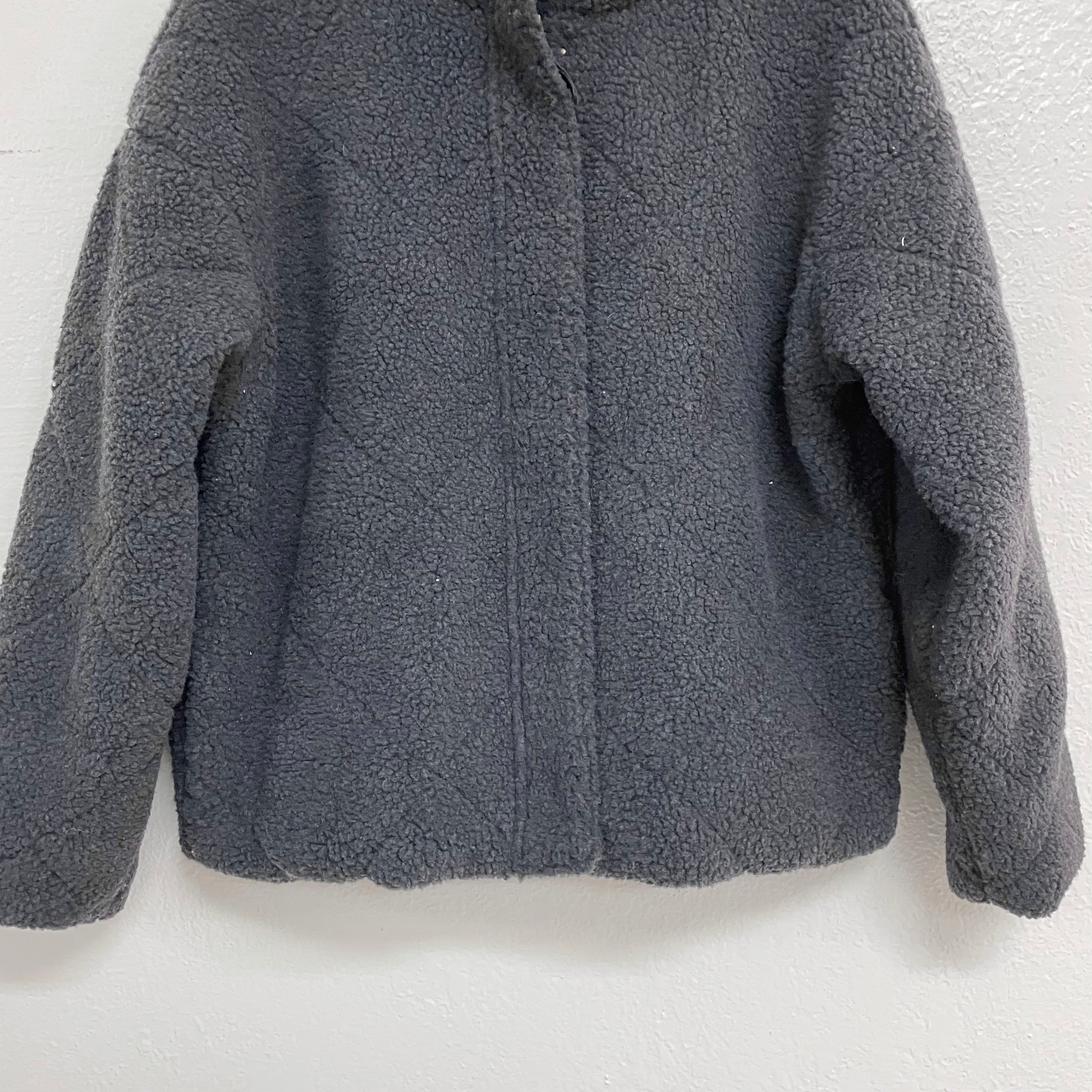 Textured Mock Neck Jacket