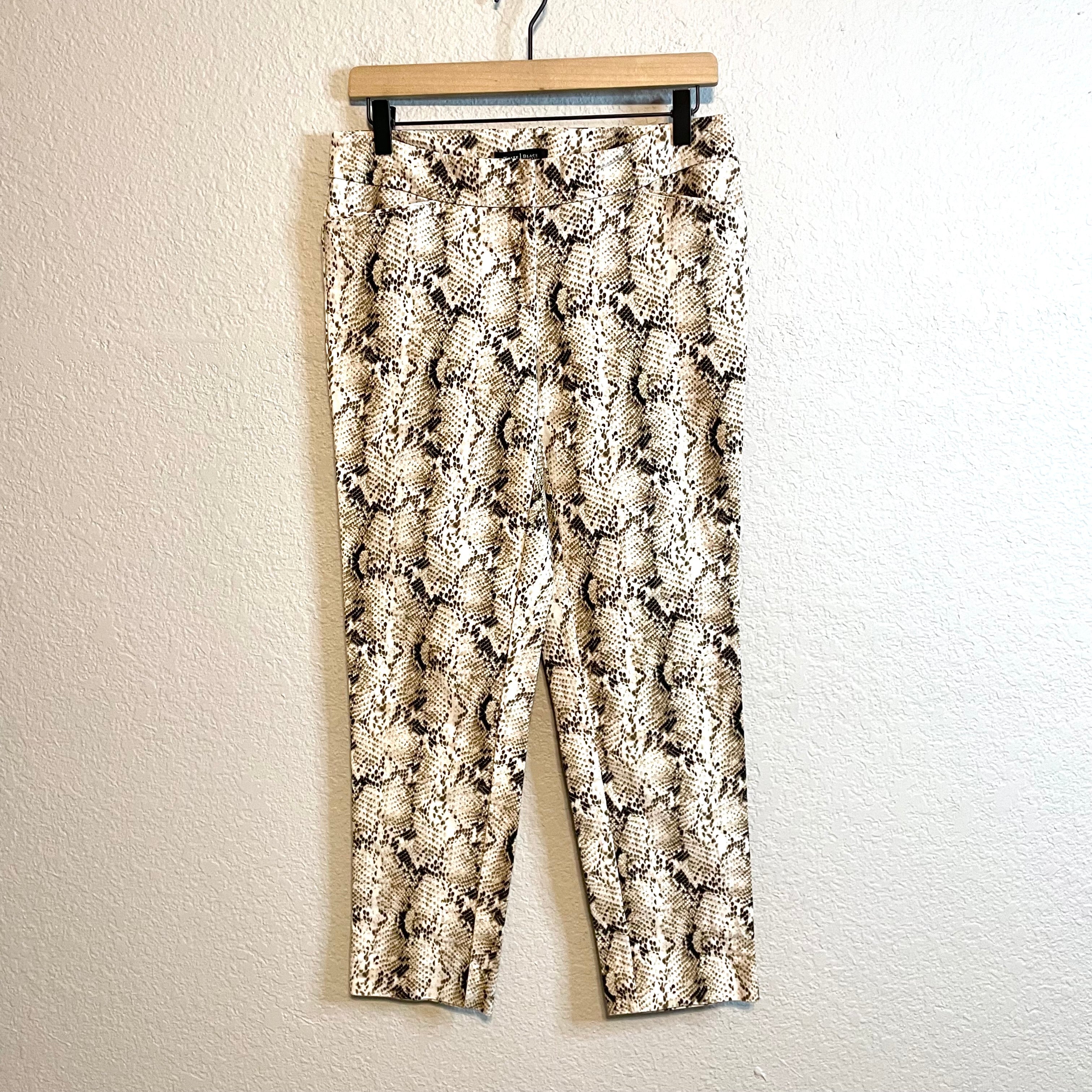 Snakeskin Dress Pants