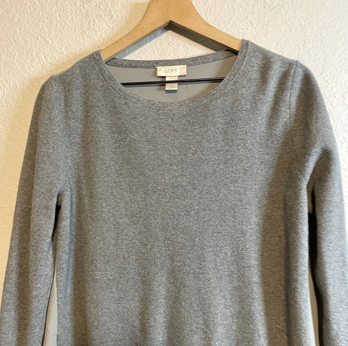 Faux Layered Knit Sweater