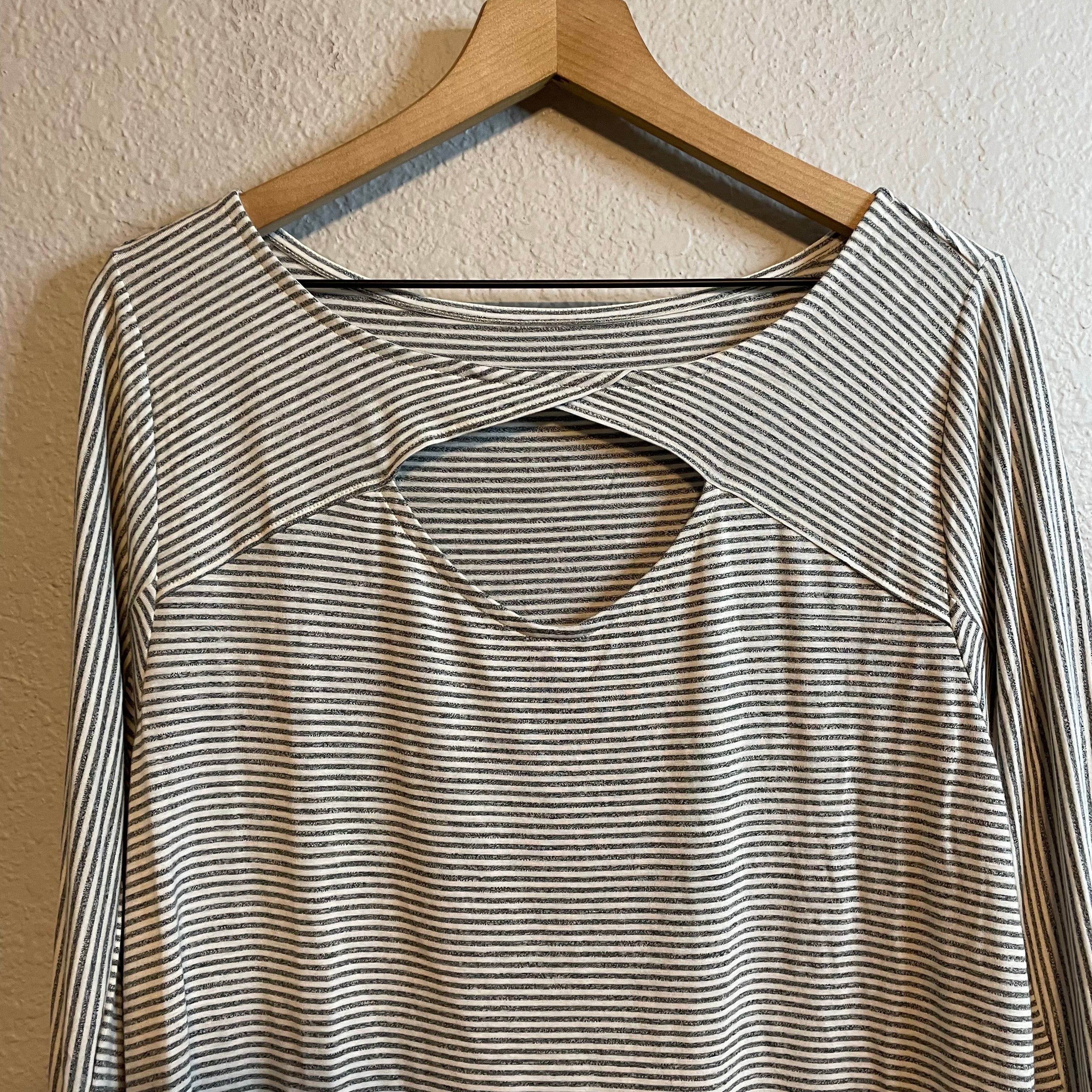 Striped Long Sleeve Top