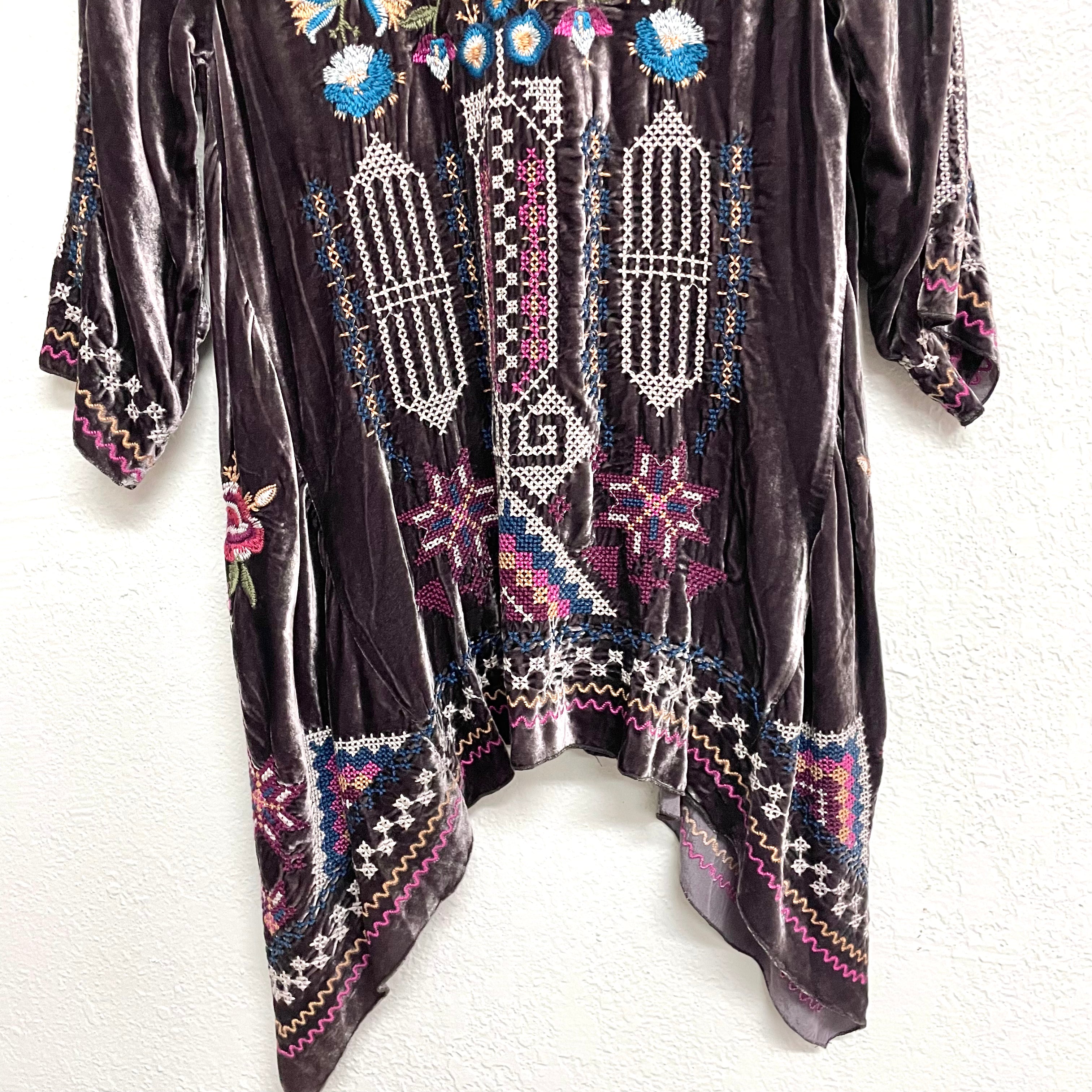 Embroidered Cardigan