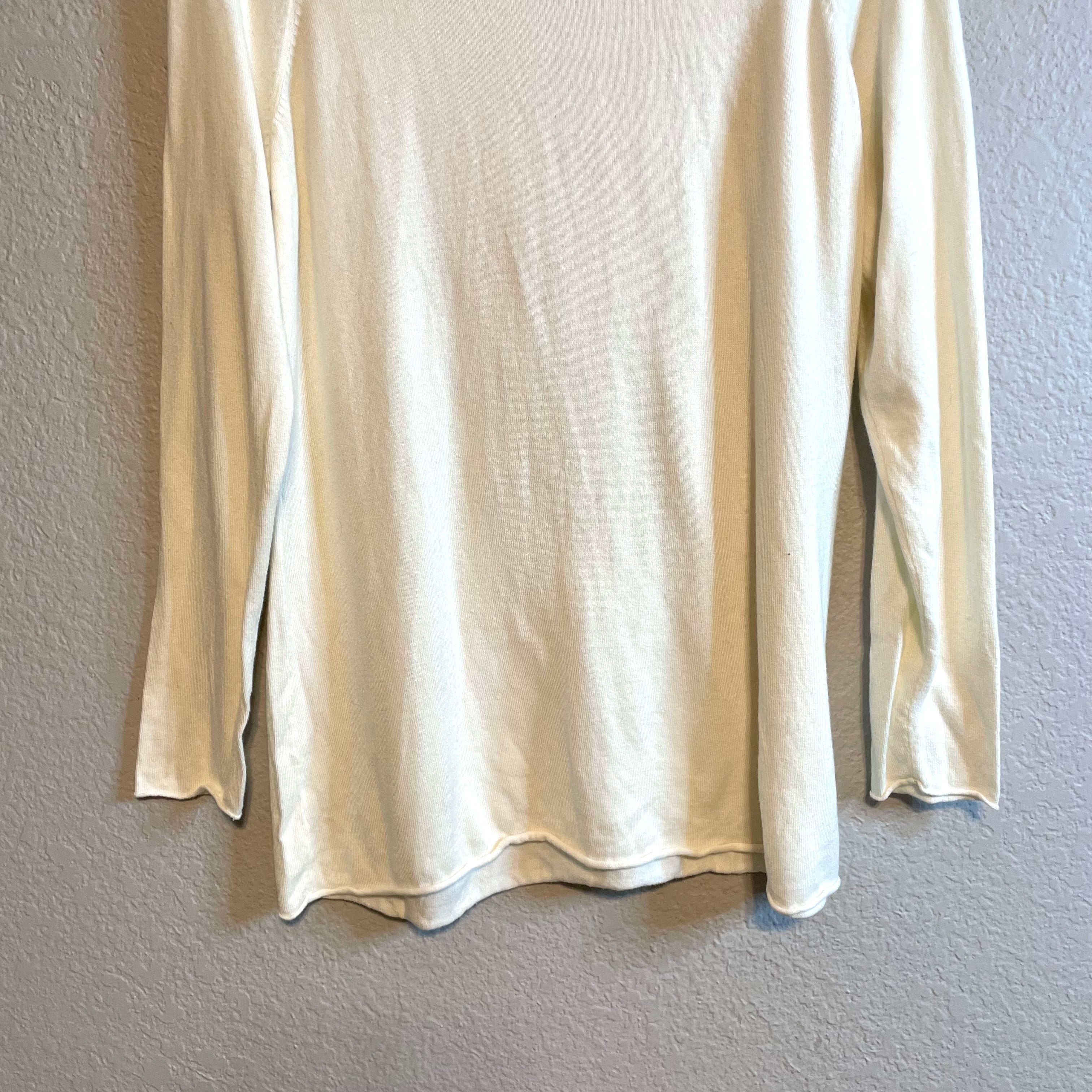 Mock Neck Light Sweater