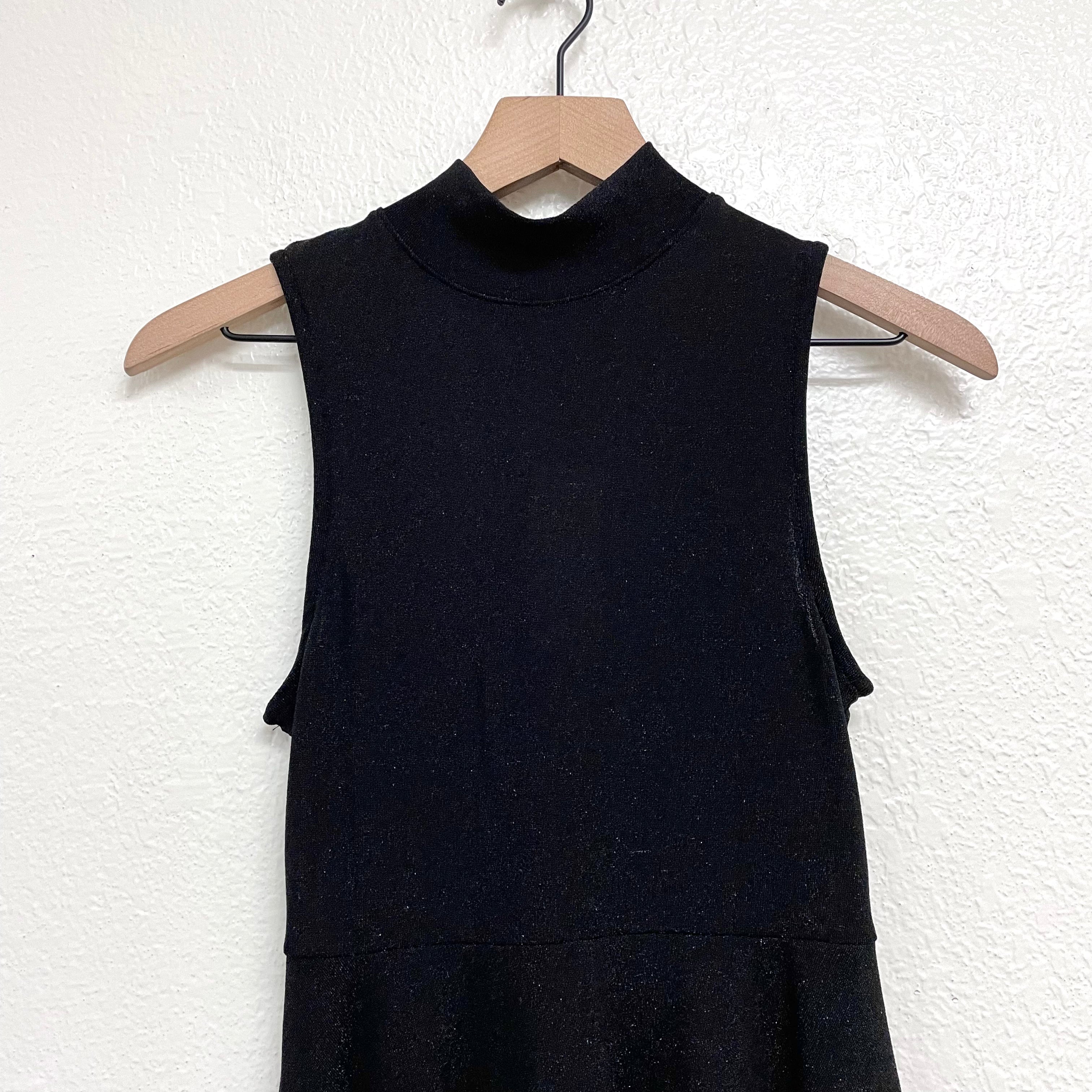 Shimmer Mock Neck Dress