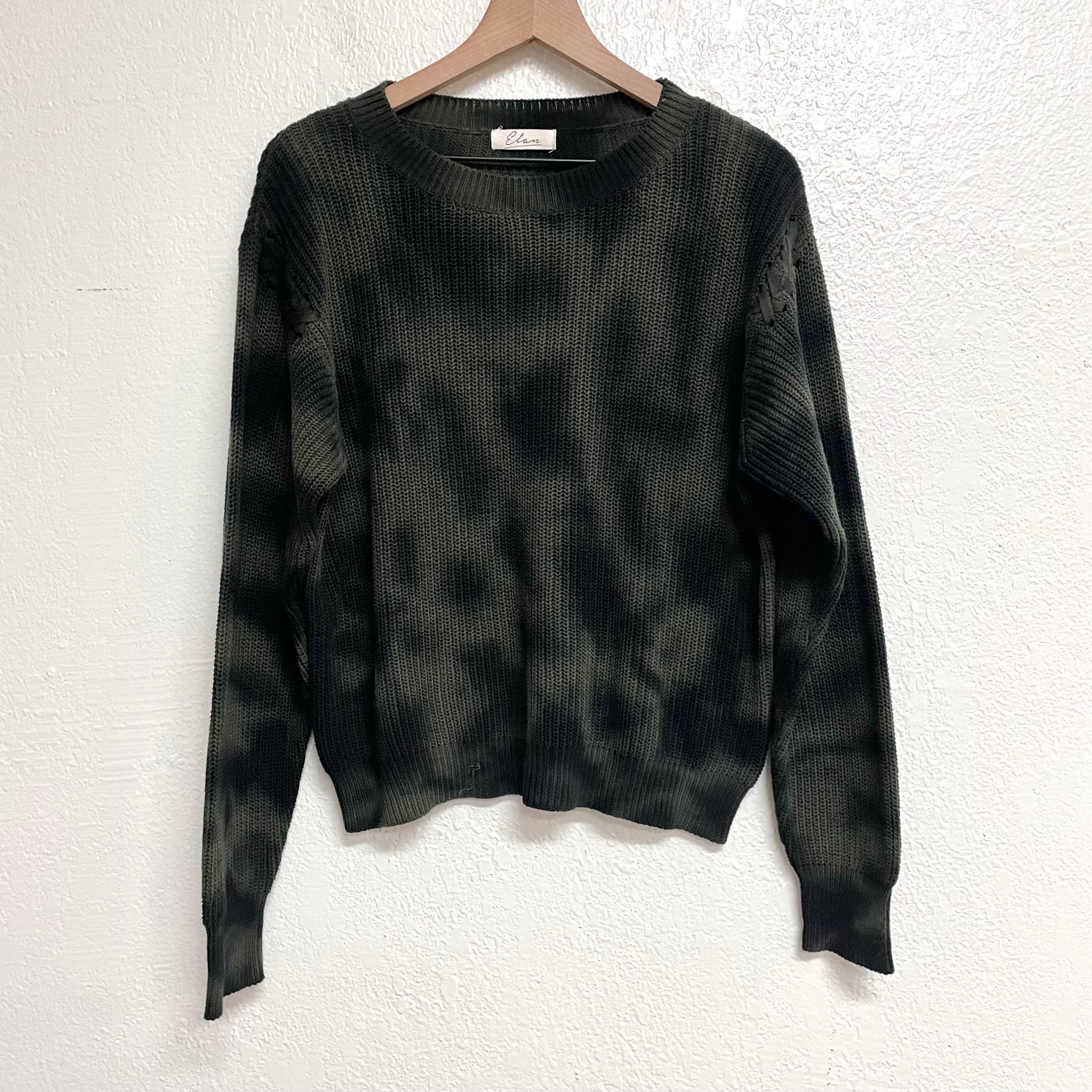 Tie Dye Knit Sweater