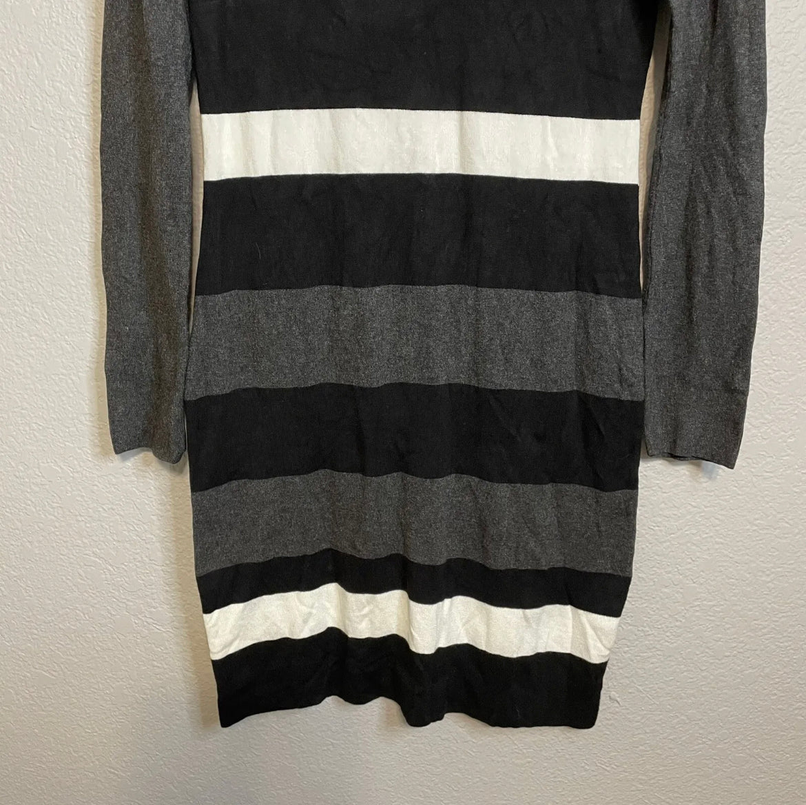 Striped Sweater Dress