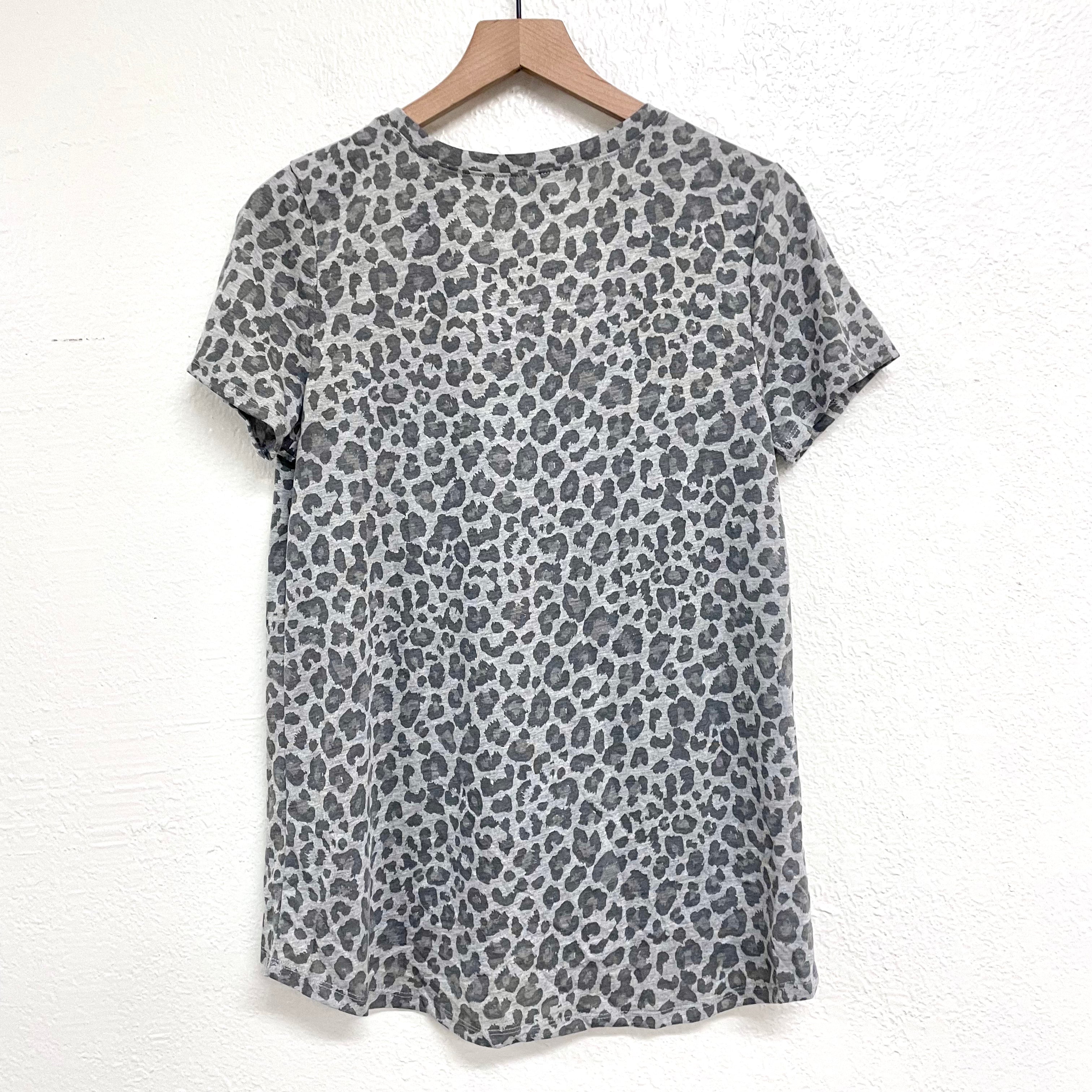 Leopard Print Tee