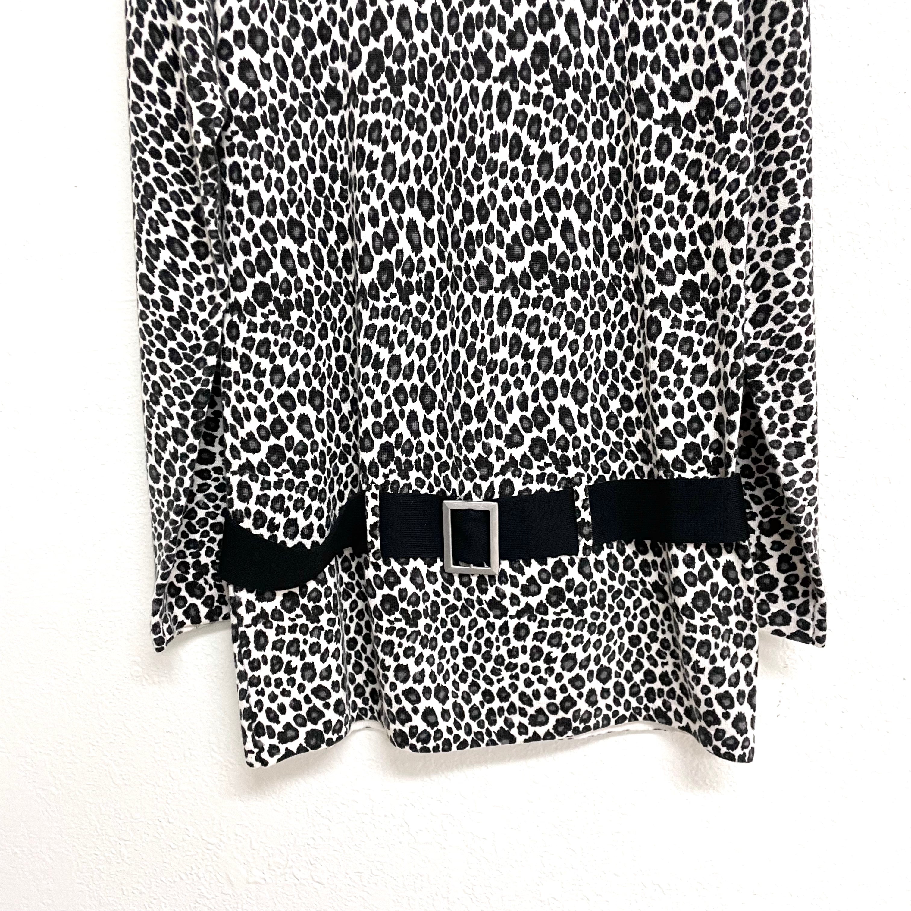 Leopard Turtleneck Sweater