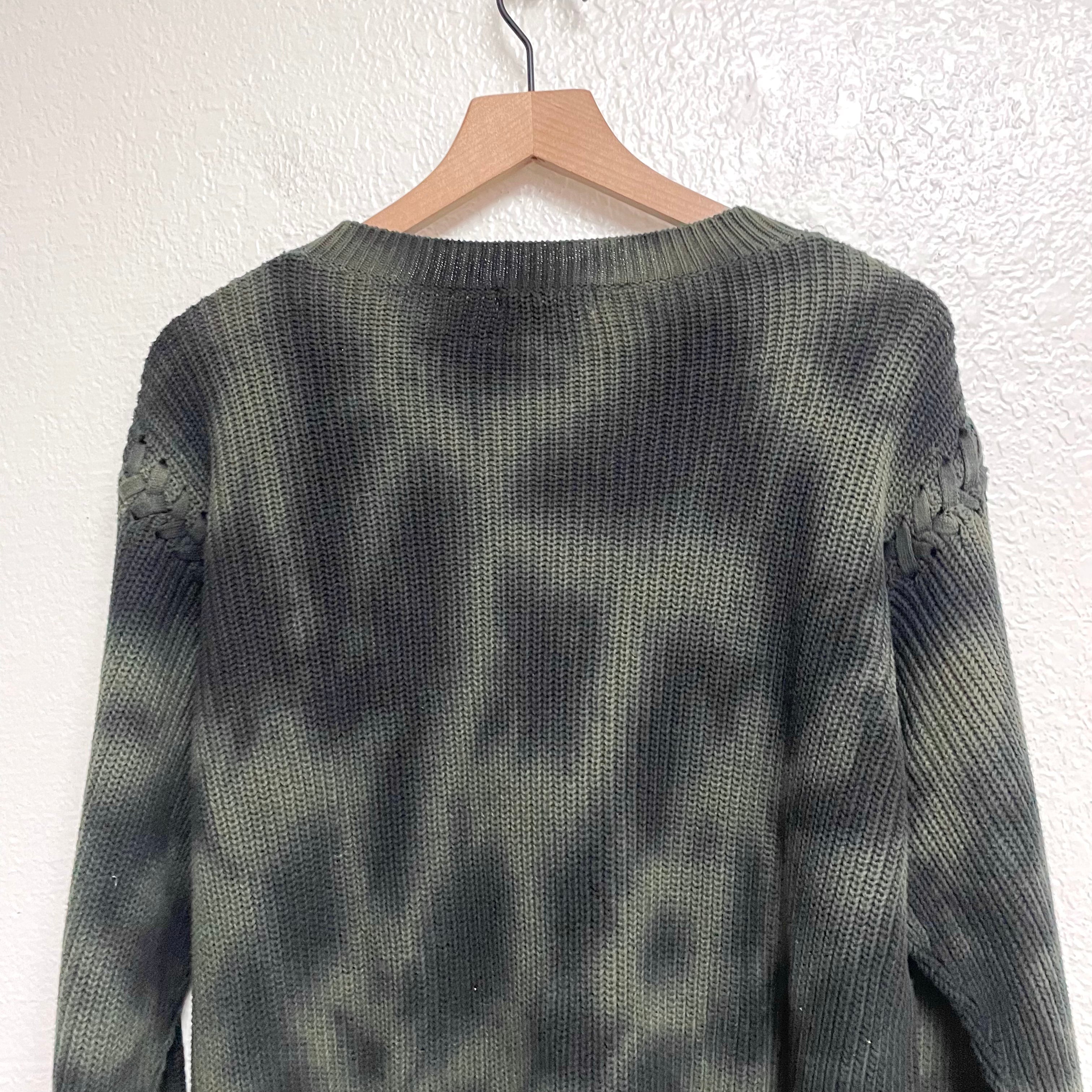 Tie Dye Knit Sweater