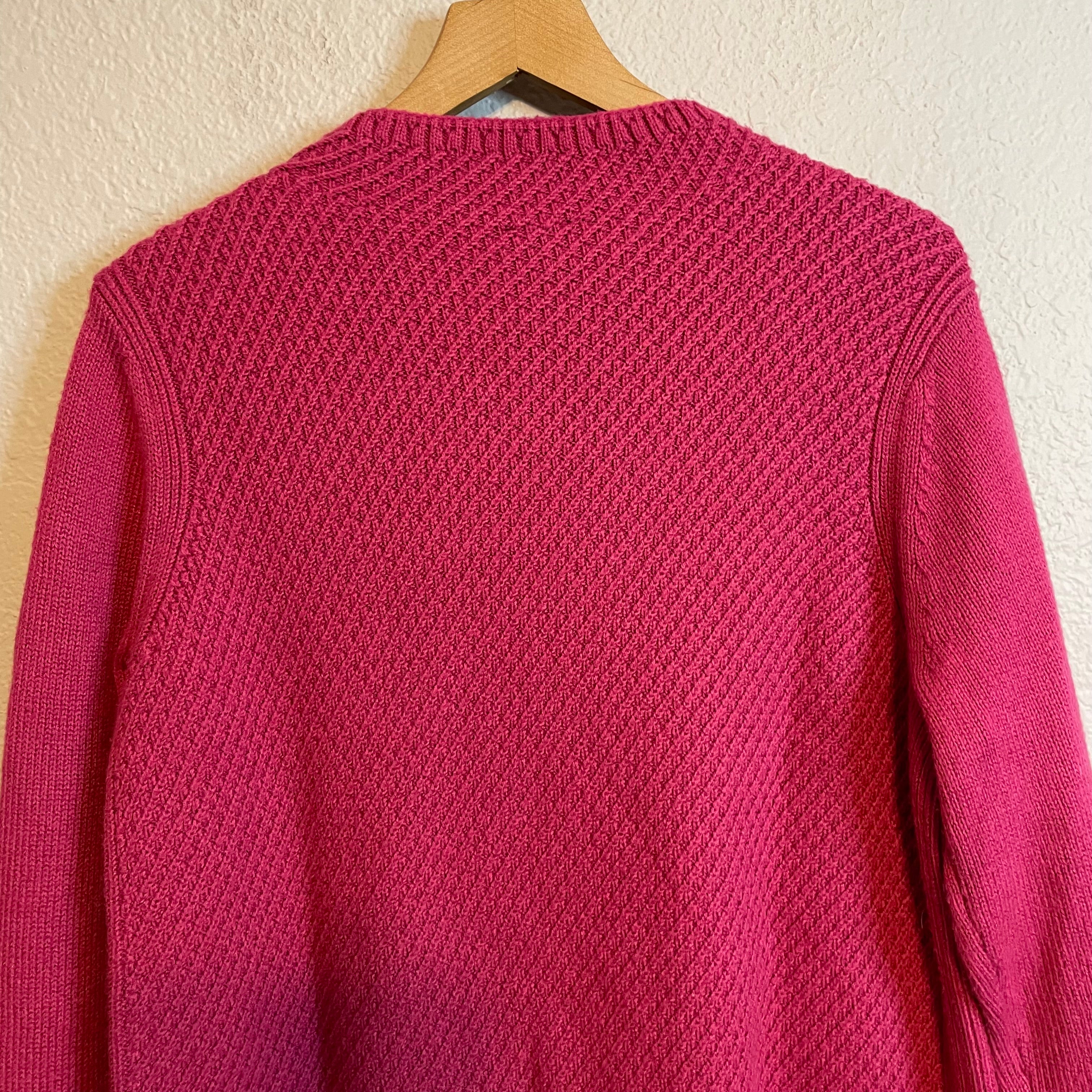 Mock Neck Button Sweater