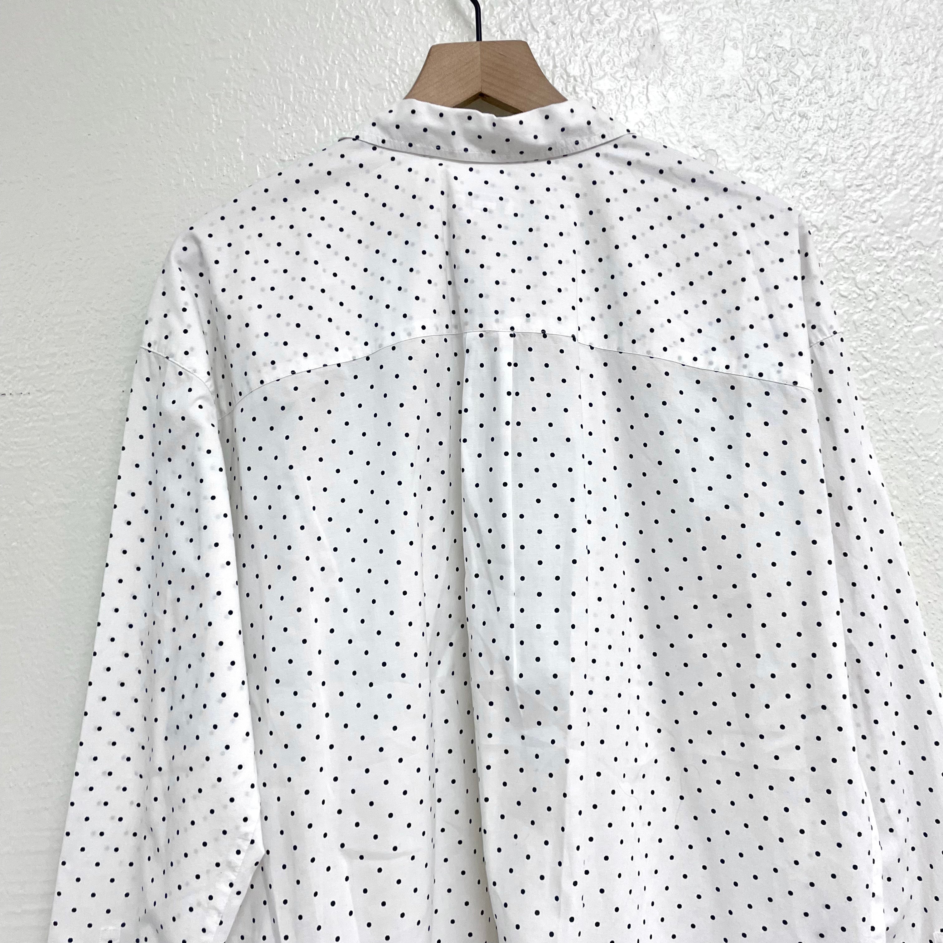 Polka Dot Button Up