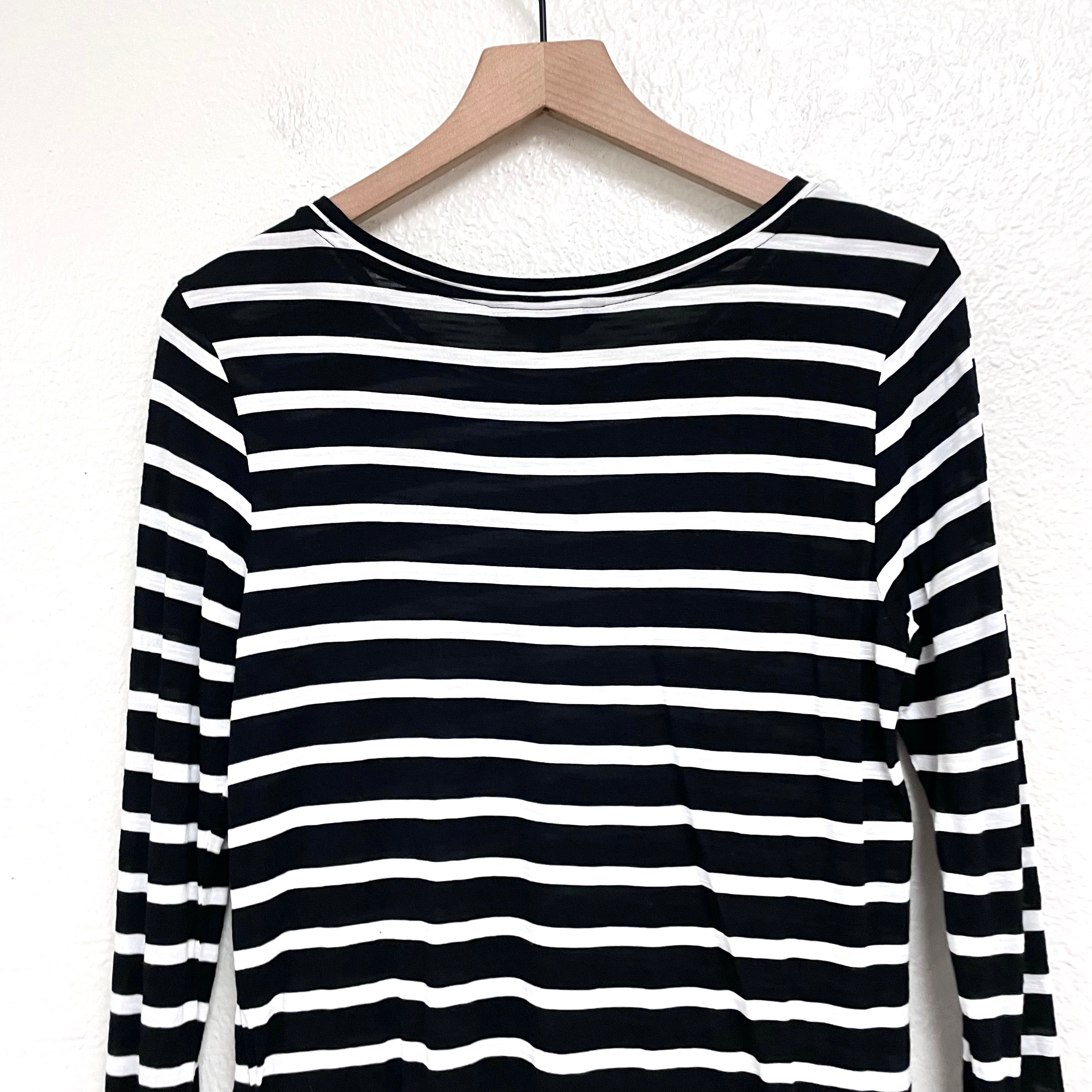 Striped Long Sleeve Top