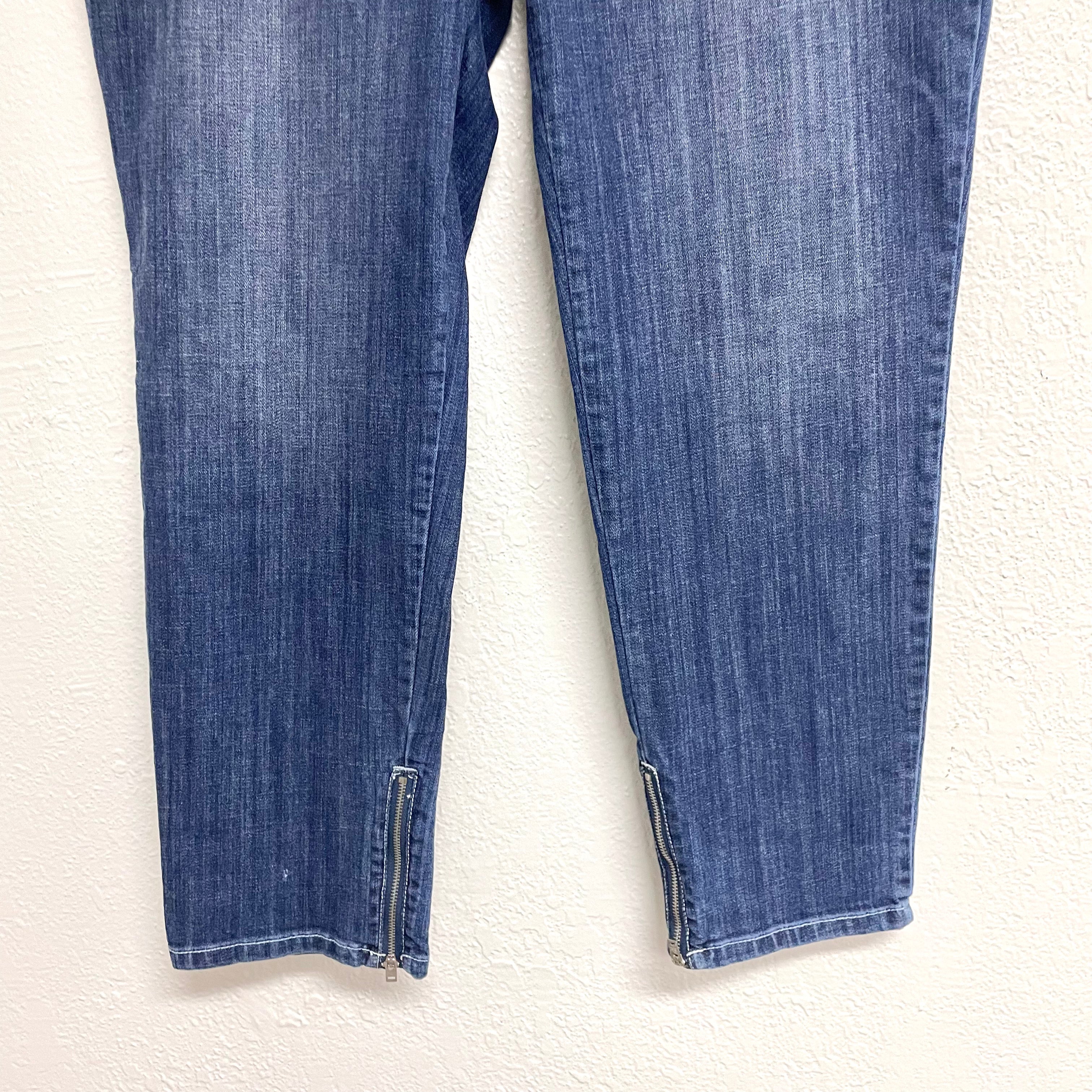 Ankle Zip Jeans