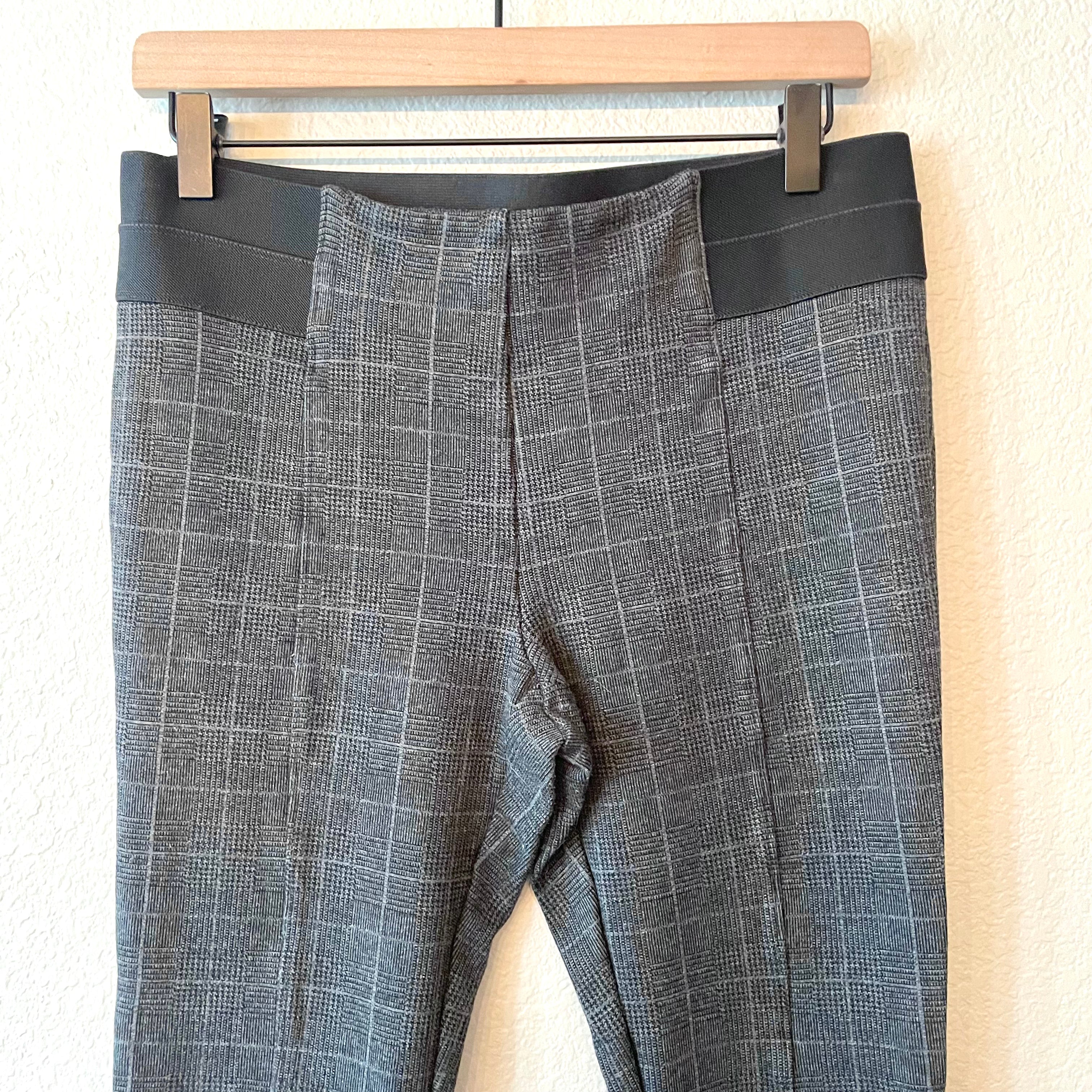 Plaid Crop Leggings