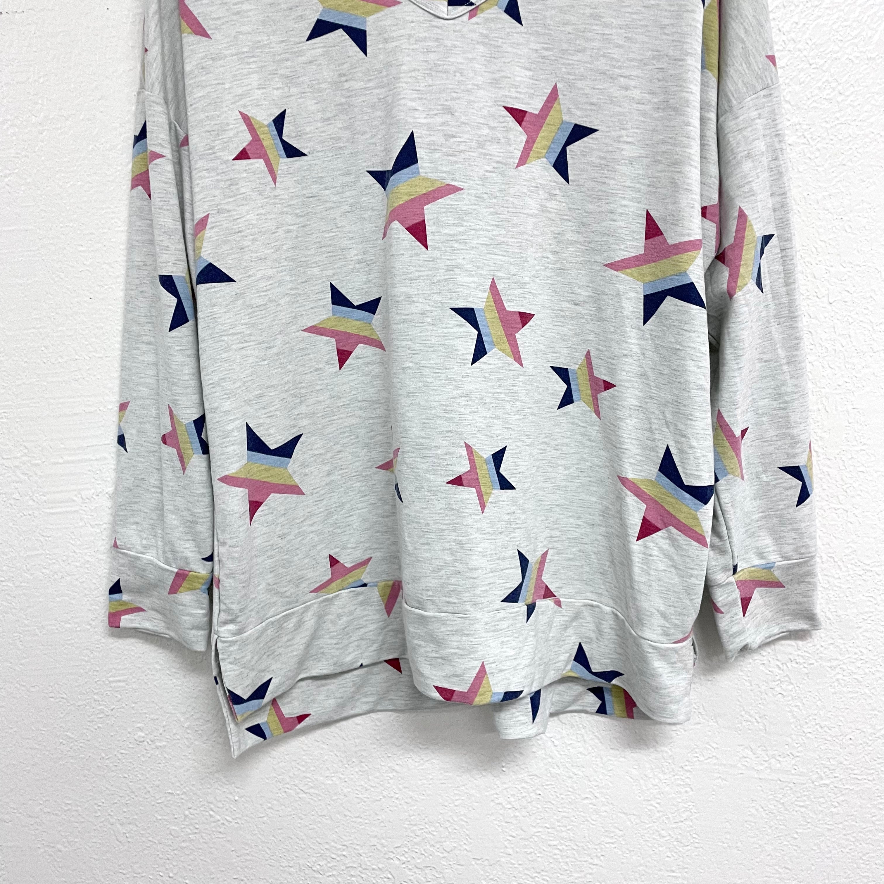 Star Print Sweatshirt