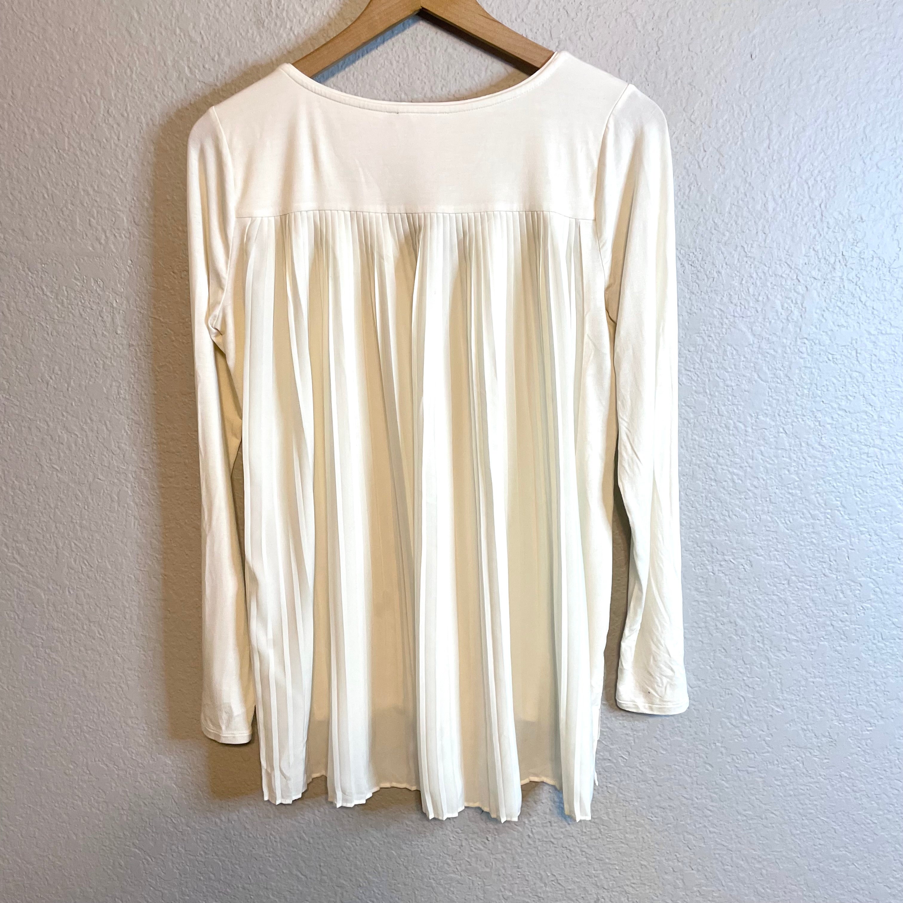 Accordion Pleat Blouse