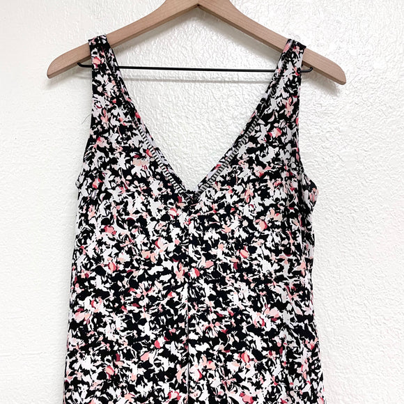 Floral High Low Maxi Dress