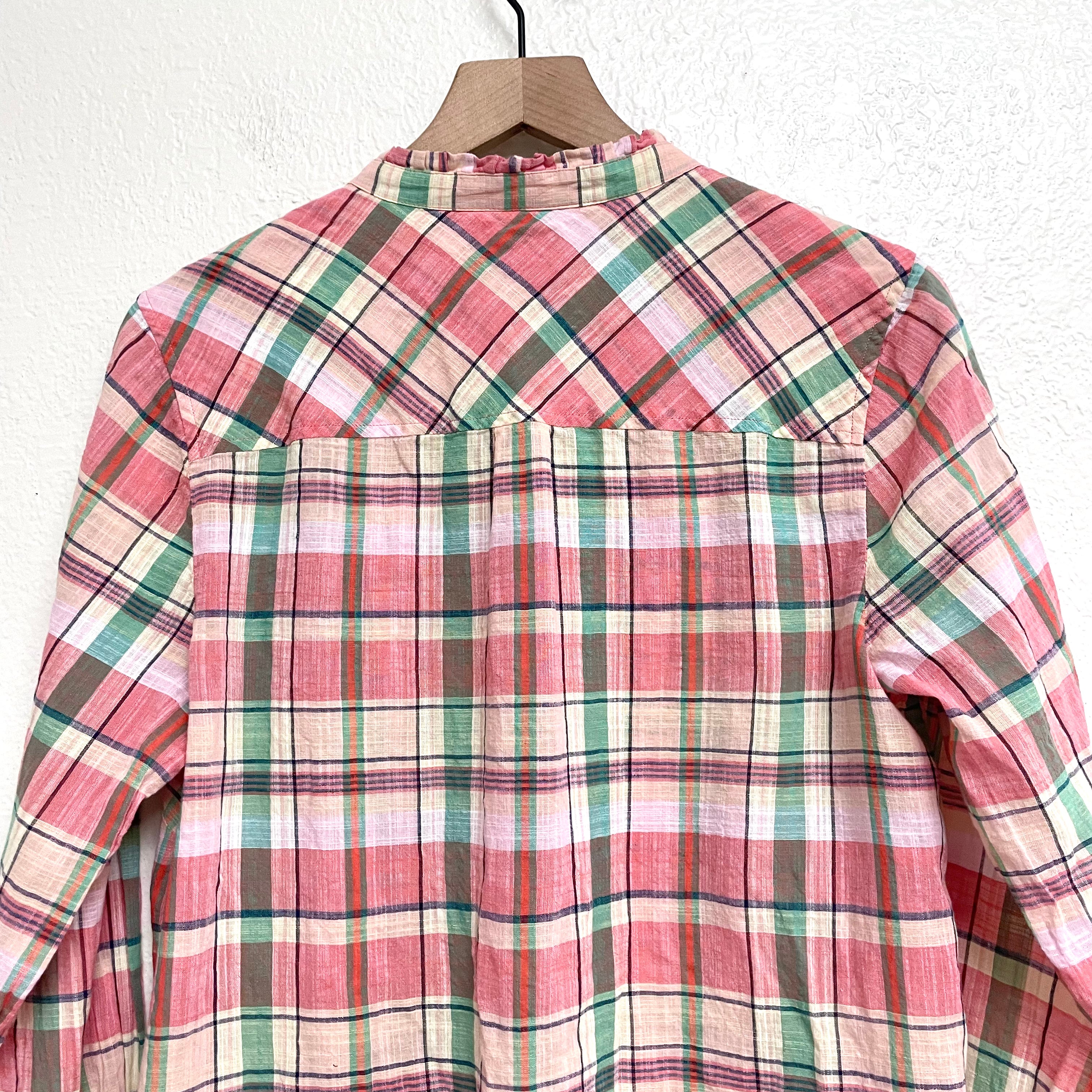 Plaid Blouse