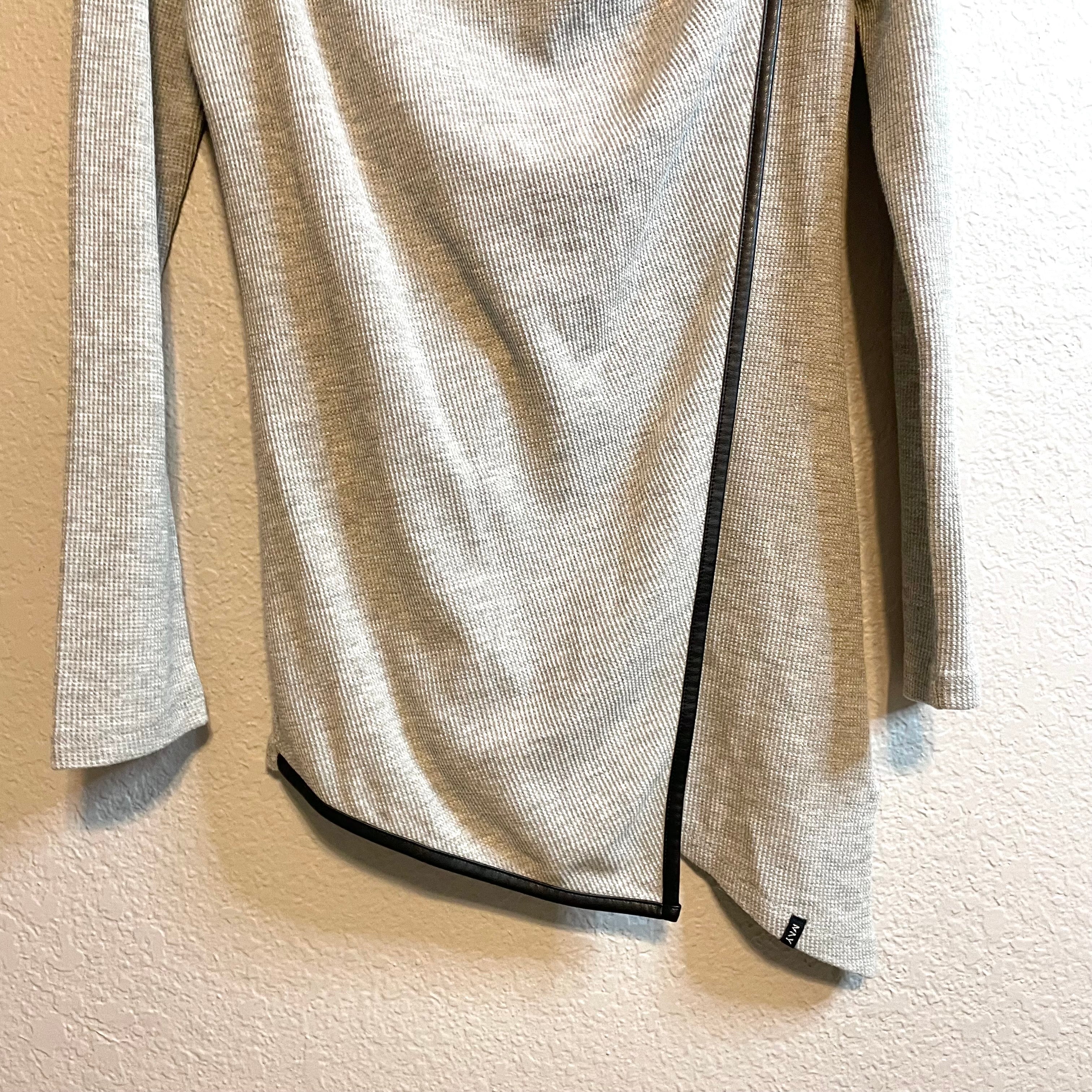 Draped Neck Thermal Top