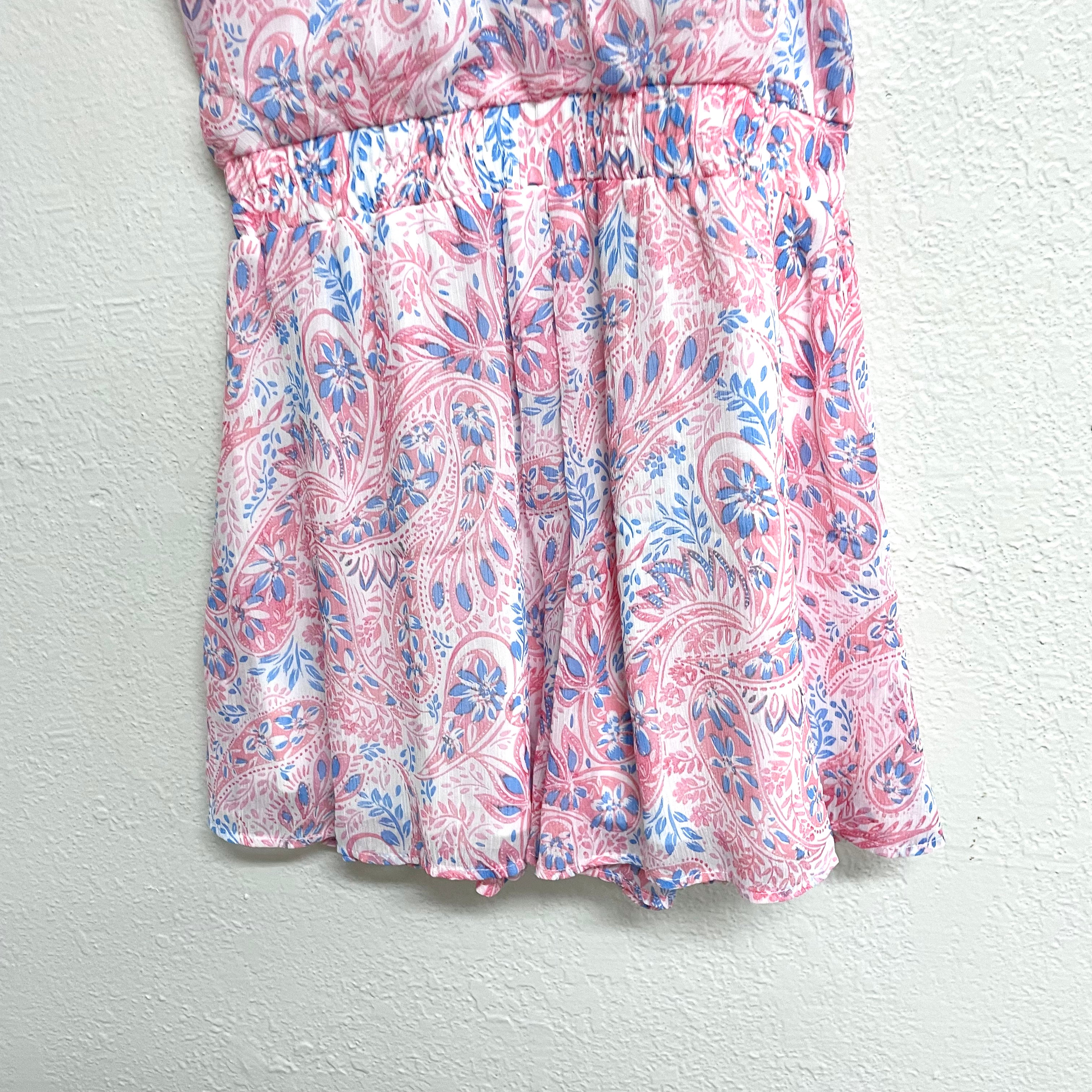 Floral Paisley Romper