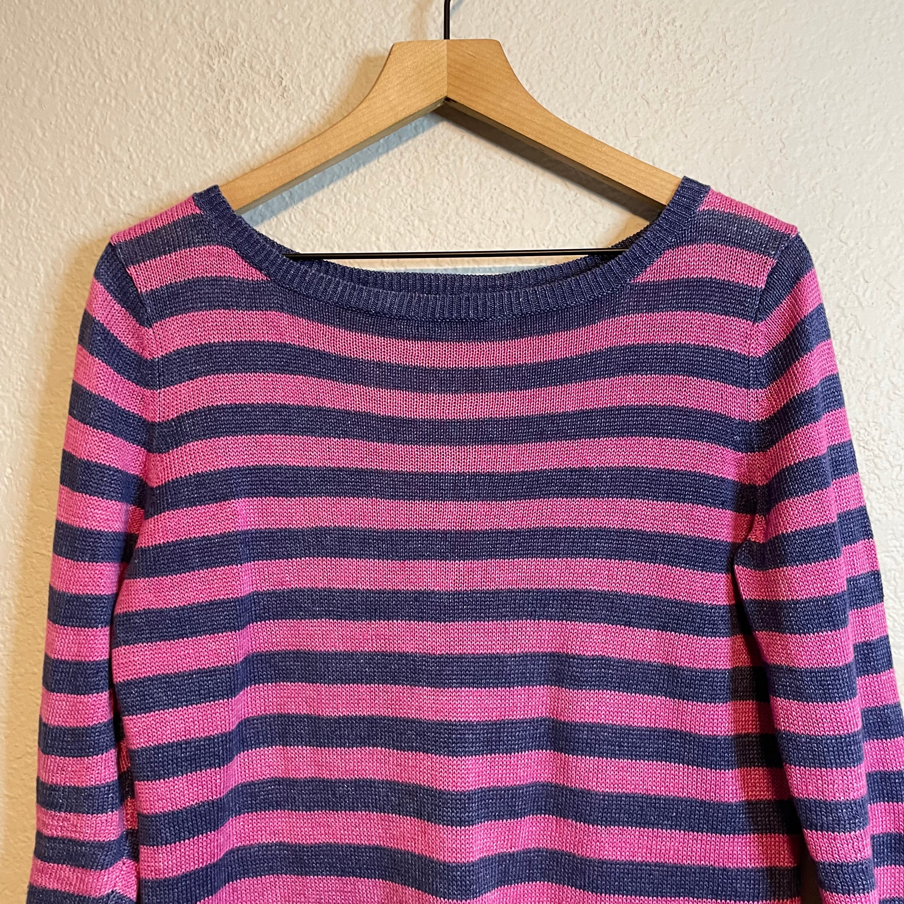 Linen Striped Sweater