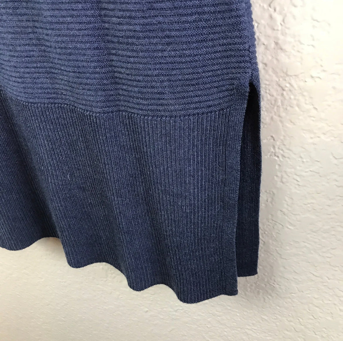 Cowl Neck Ribbed Sweater