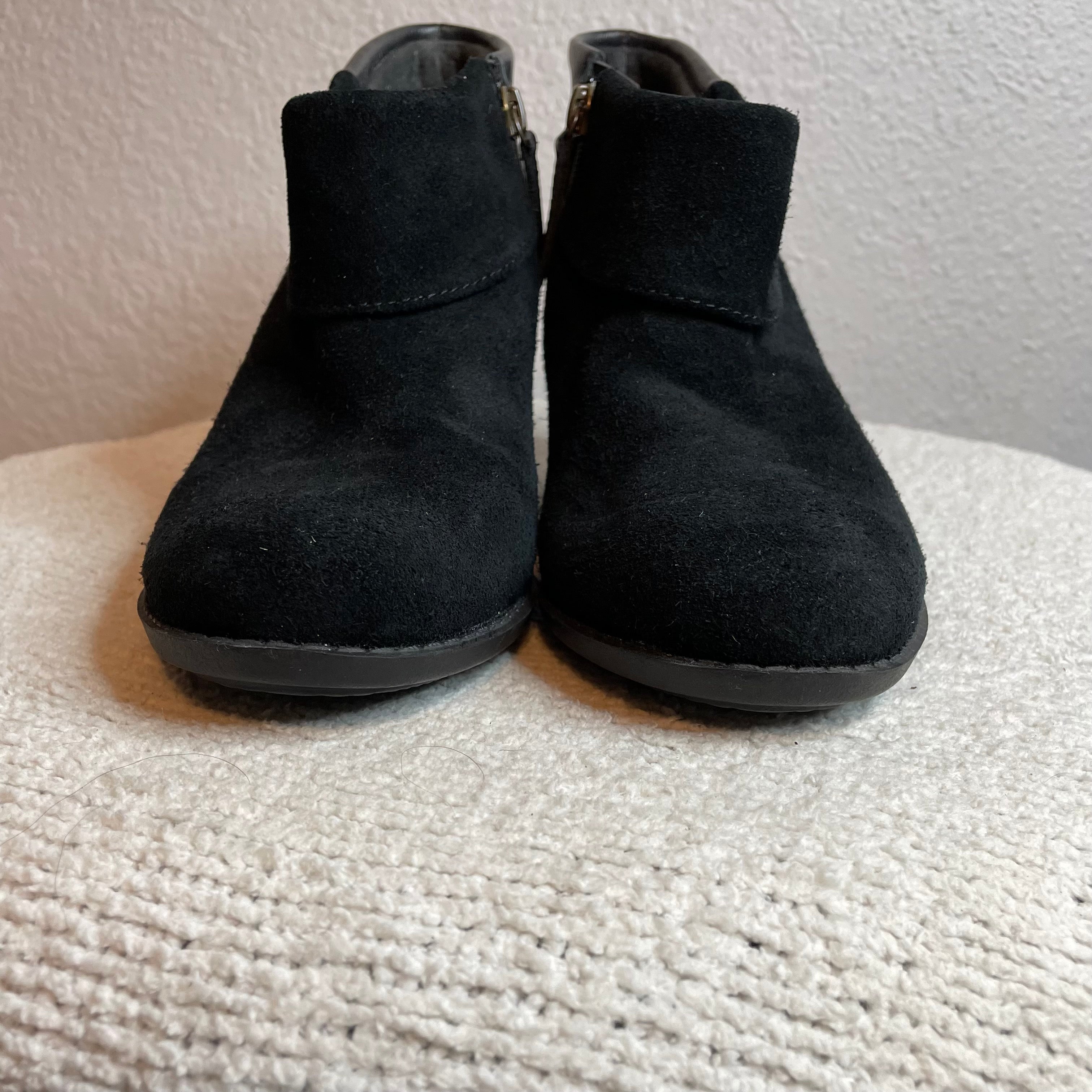 Suede Leather Bootie