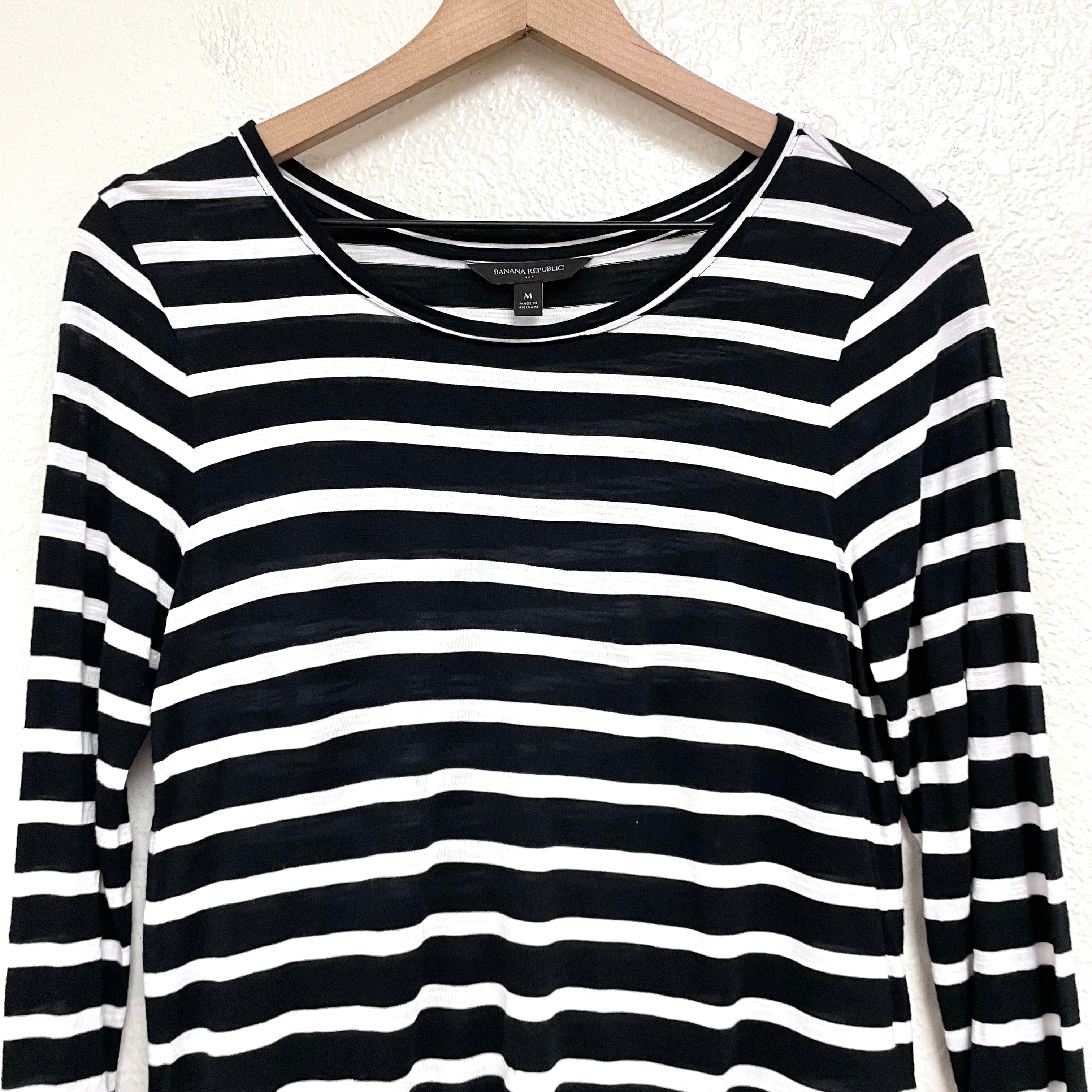 Striped Long Sleeve Top