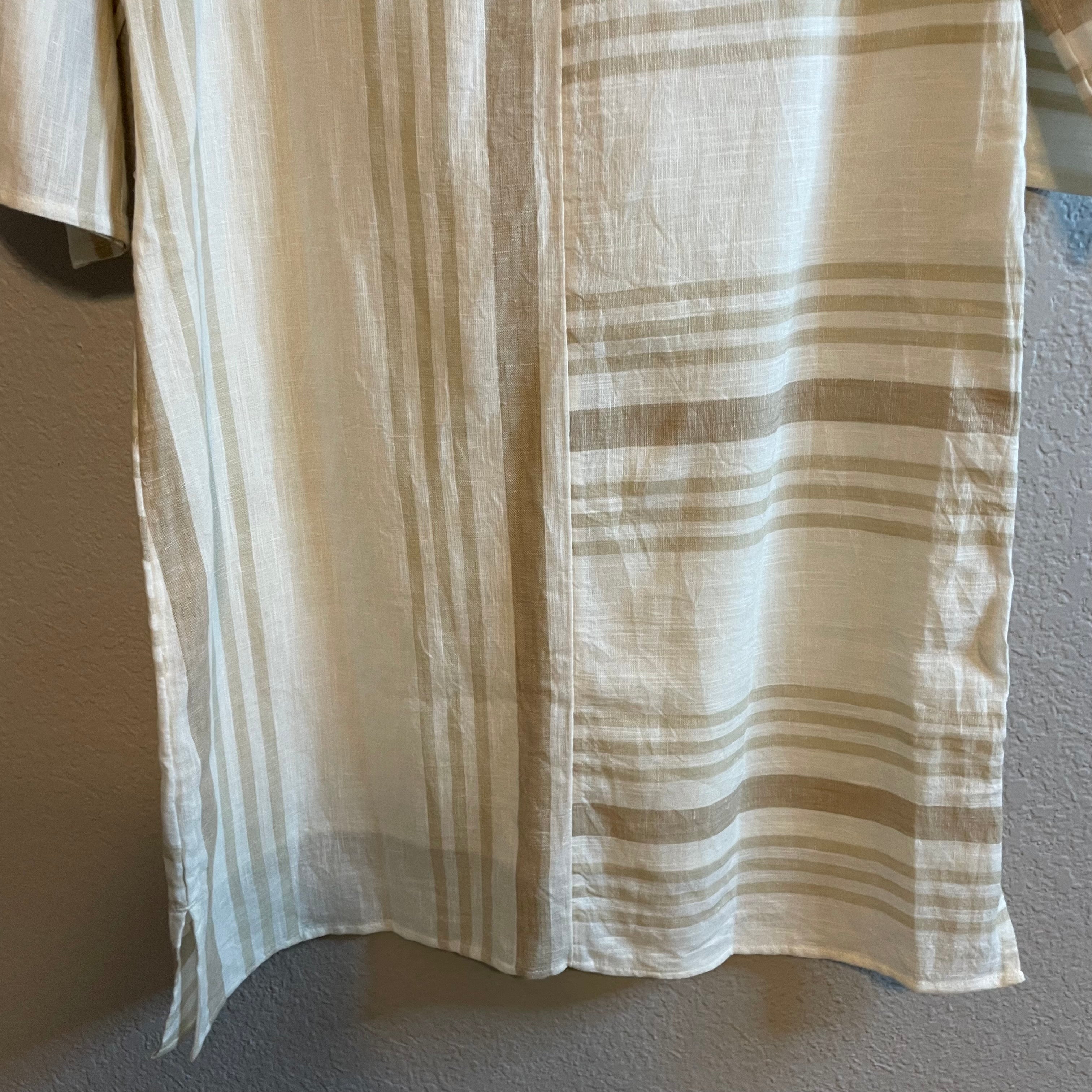 Striped Linen Dress