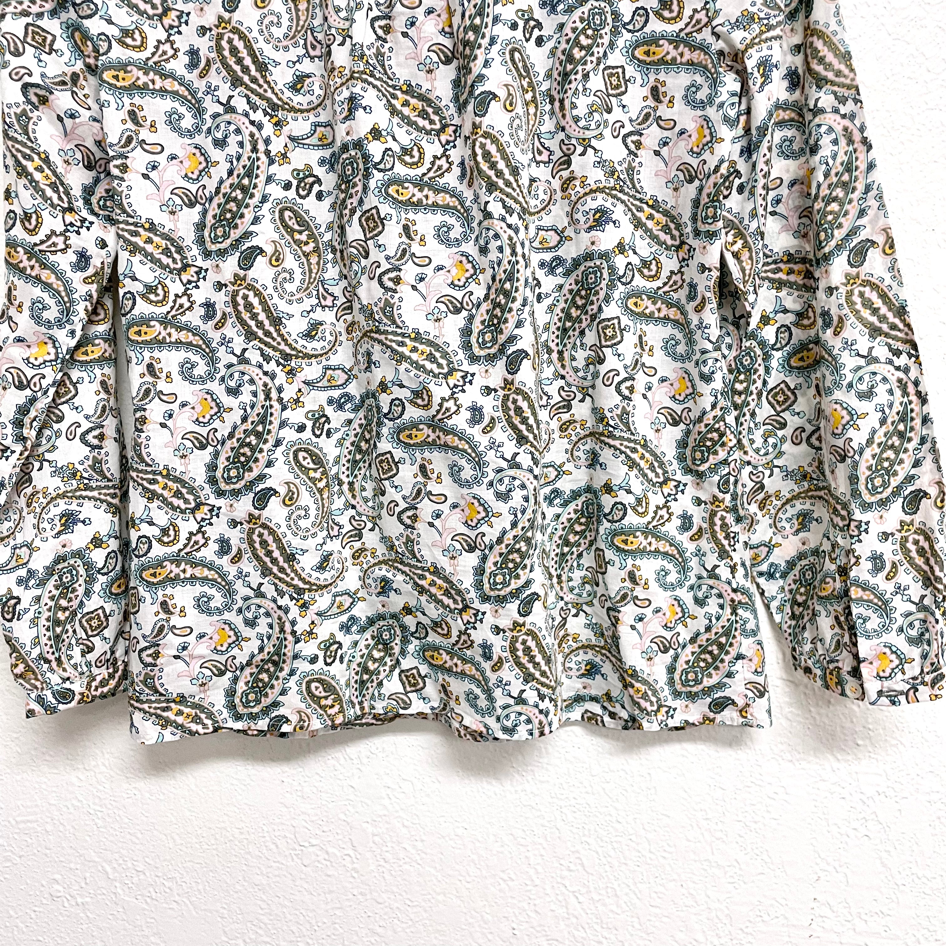 Paisley Long Sleeve Top