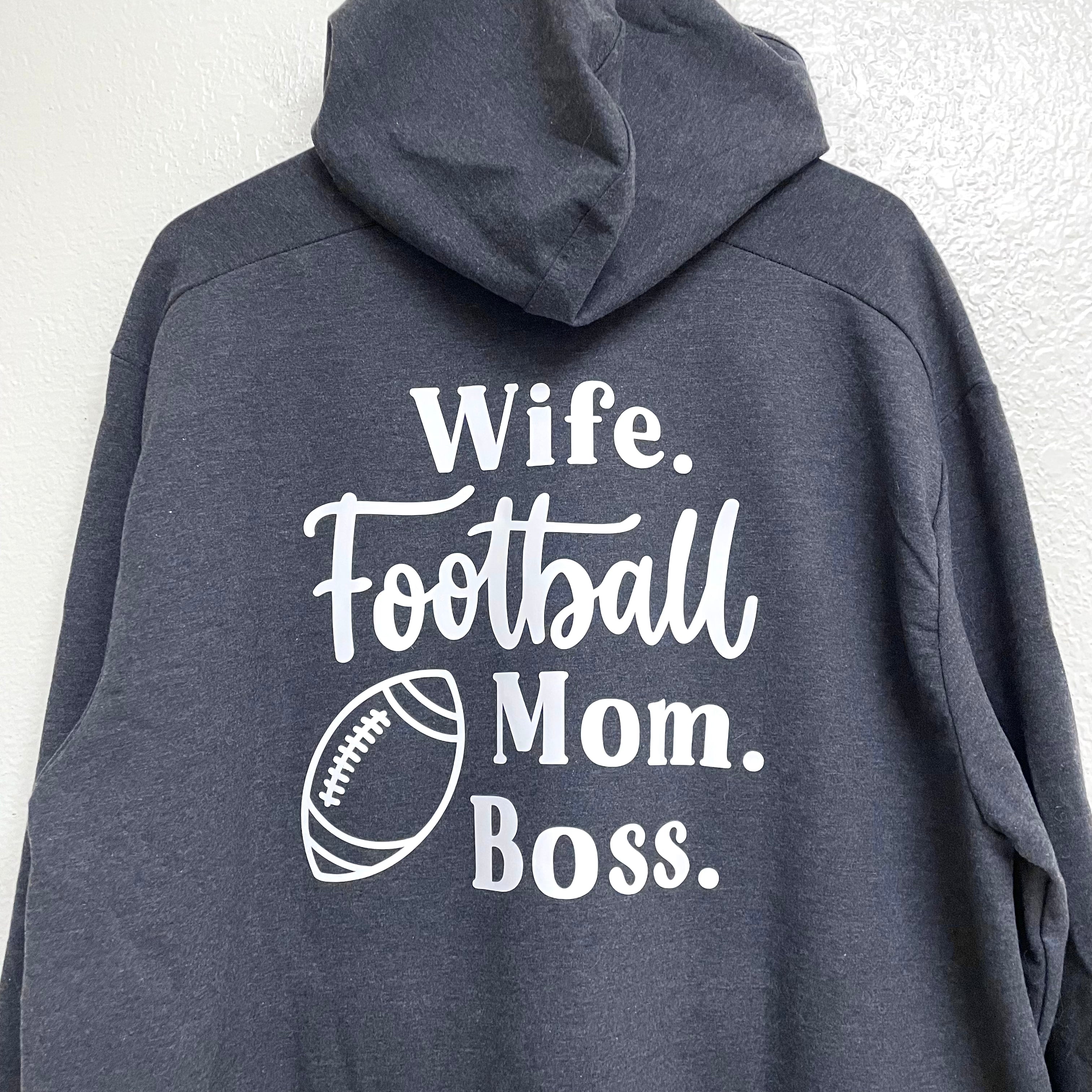 Wife Football Mom Boss Jacket