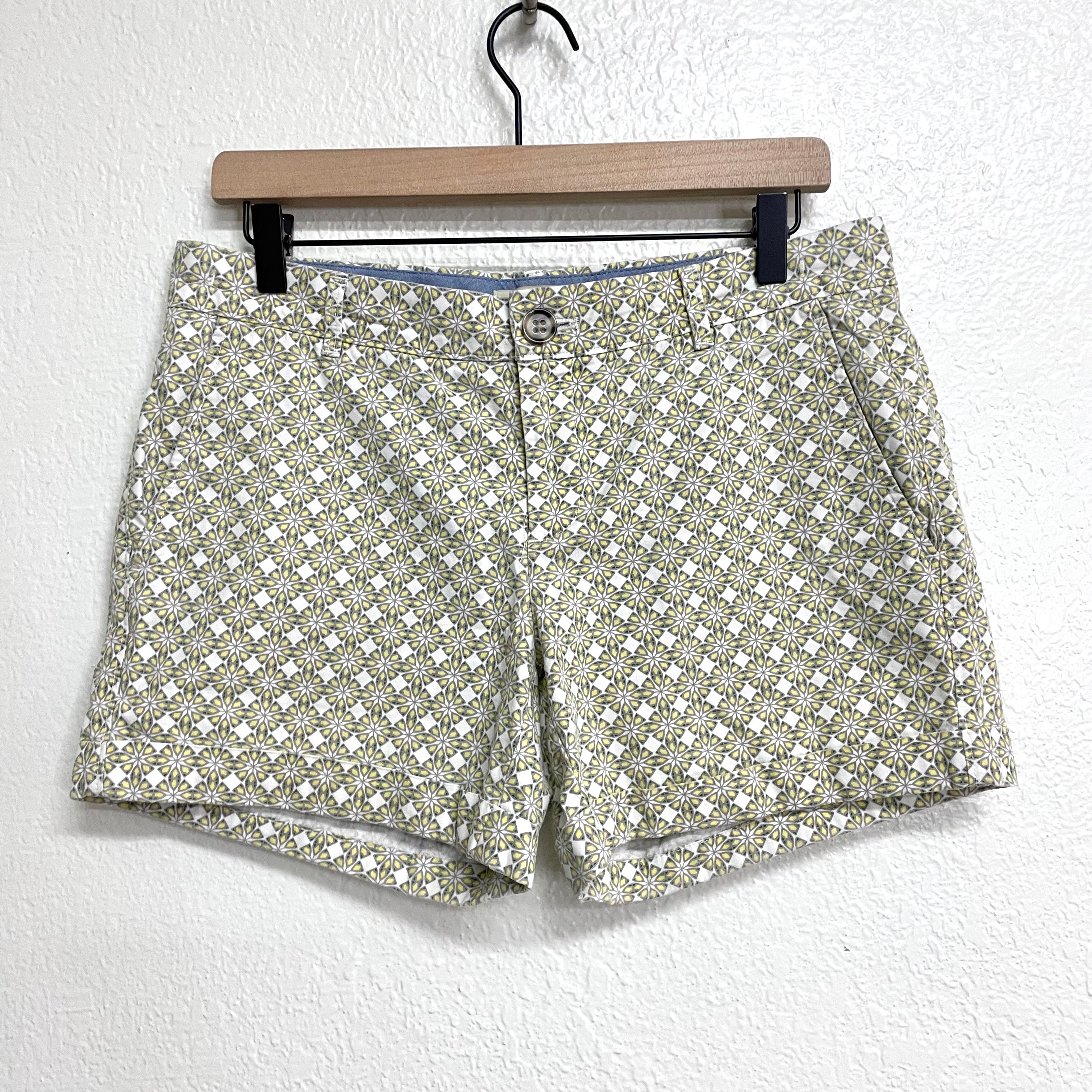 Geometric Print Shorts