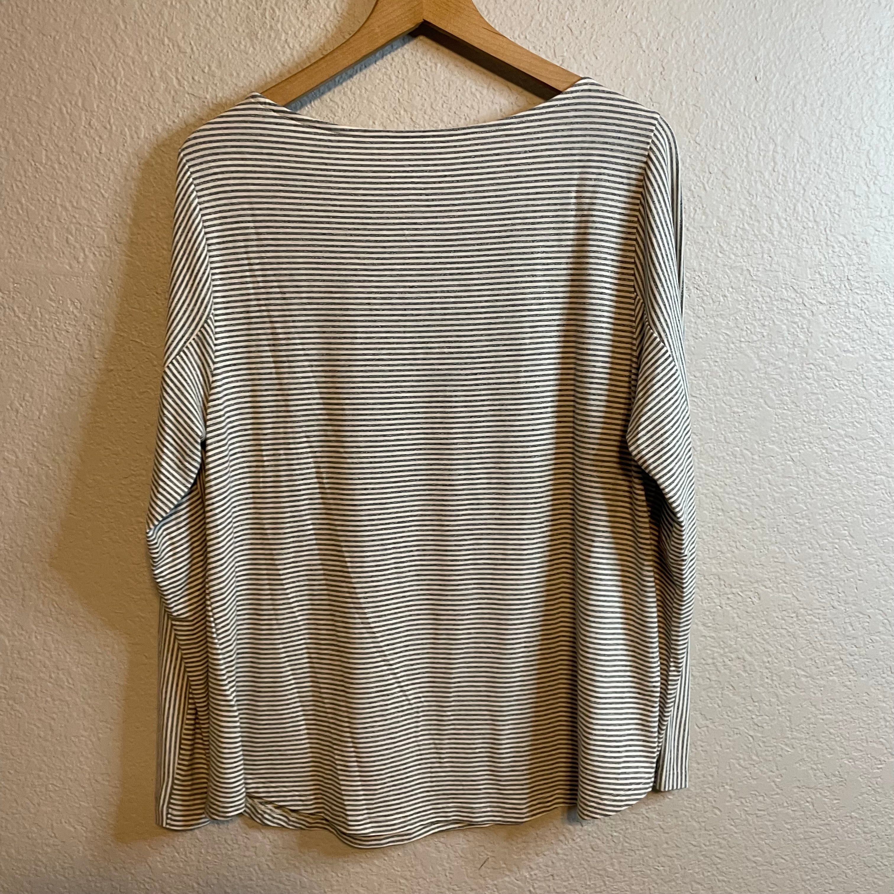 Striped Long Sleeve Top