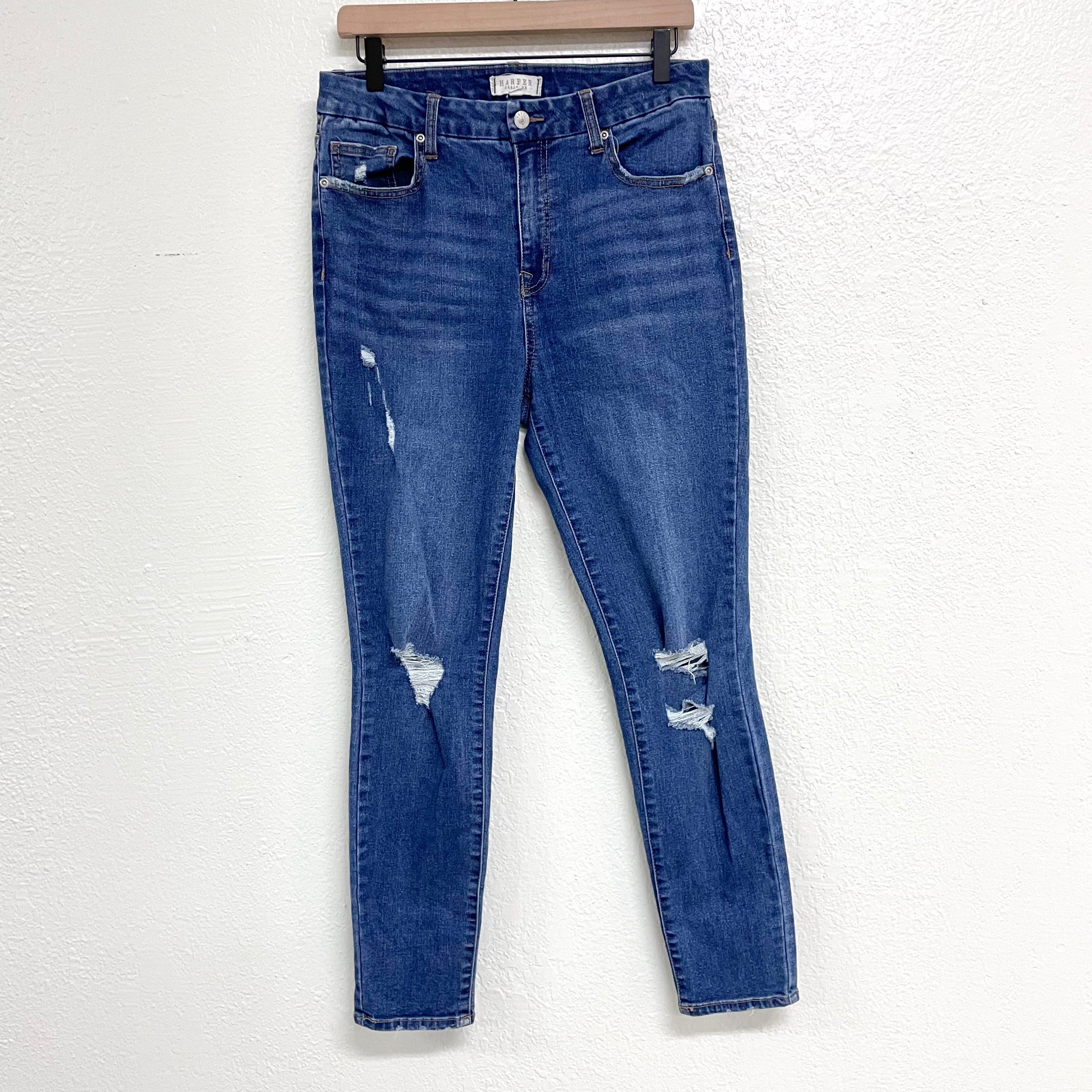 Distressed Skinny Jeans