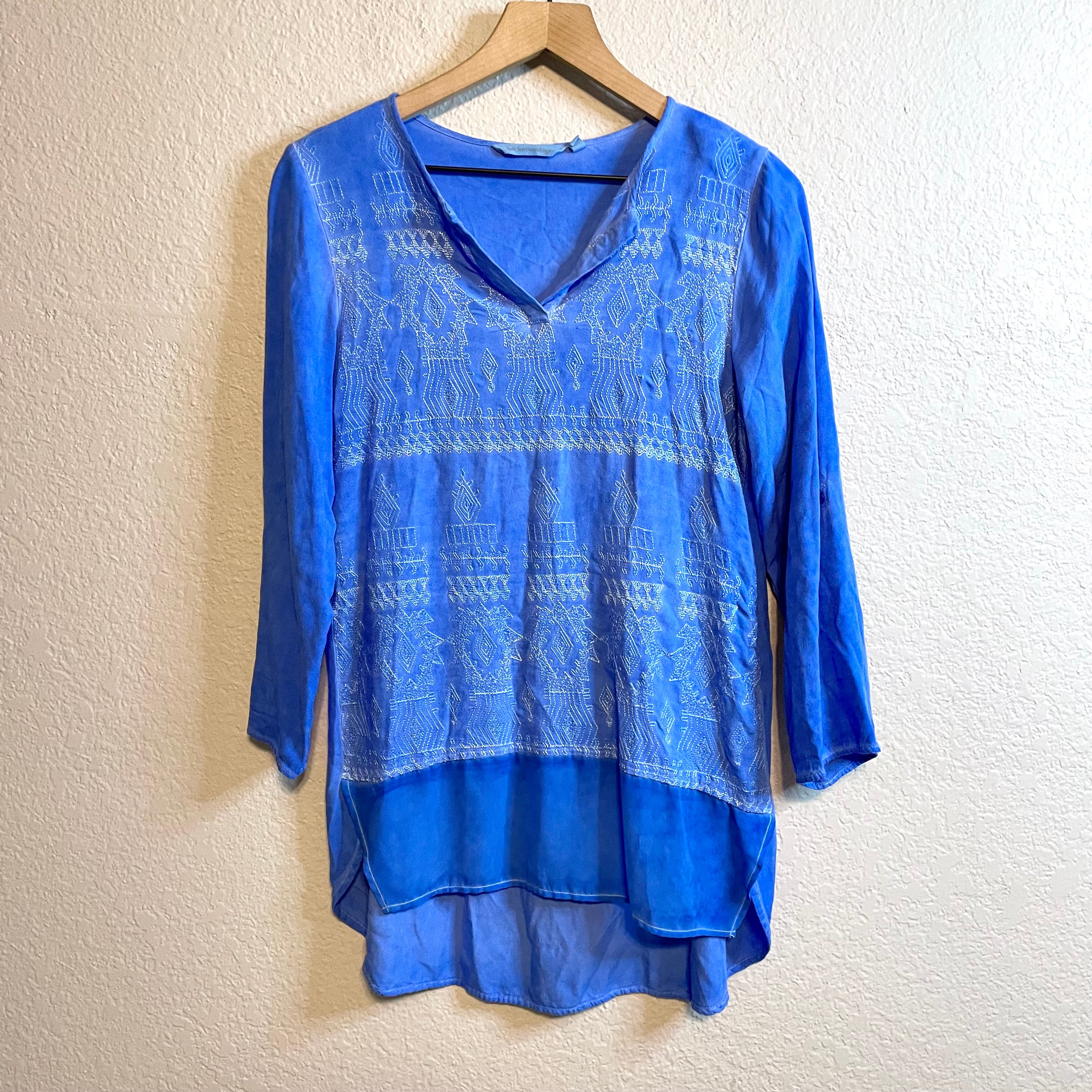 Embroidered Tunic Top