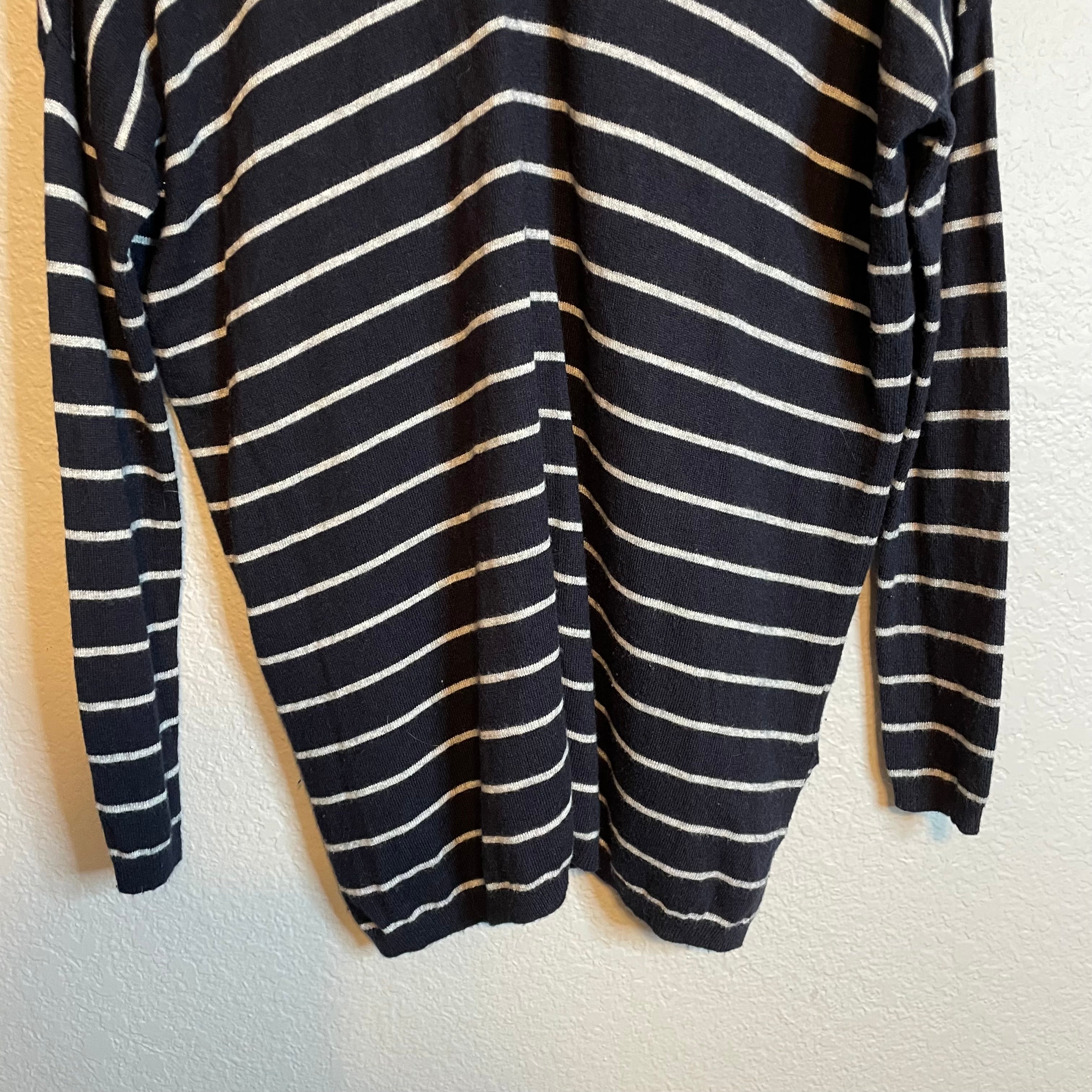 Striped Dolman Sleeve Sweater