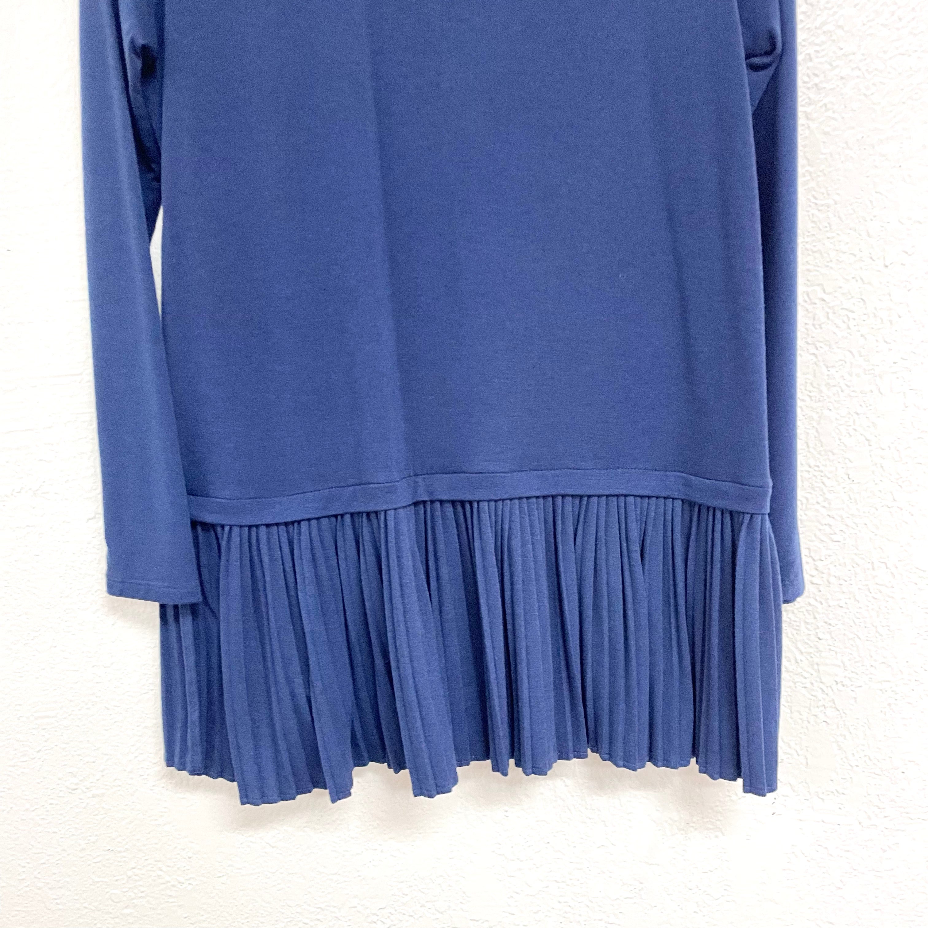 Long Sleeve Pleated Tunic