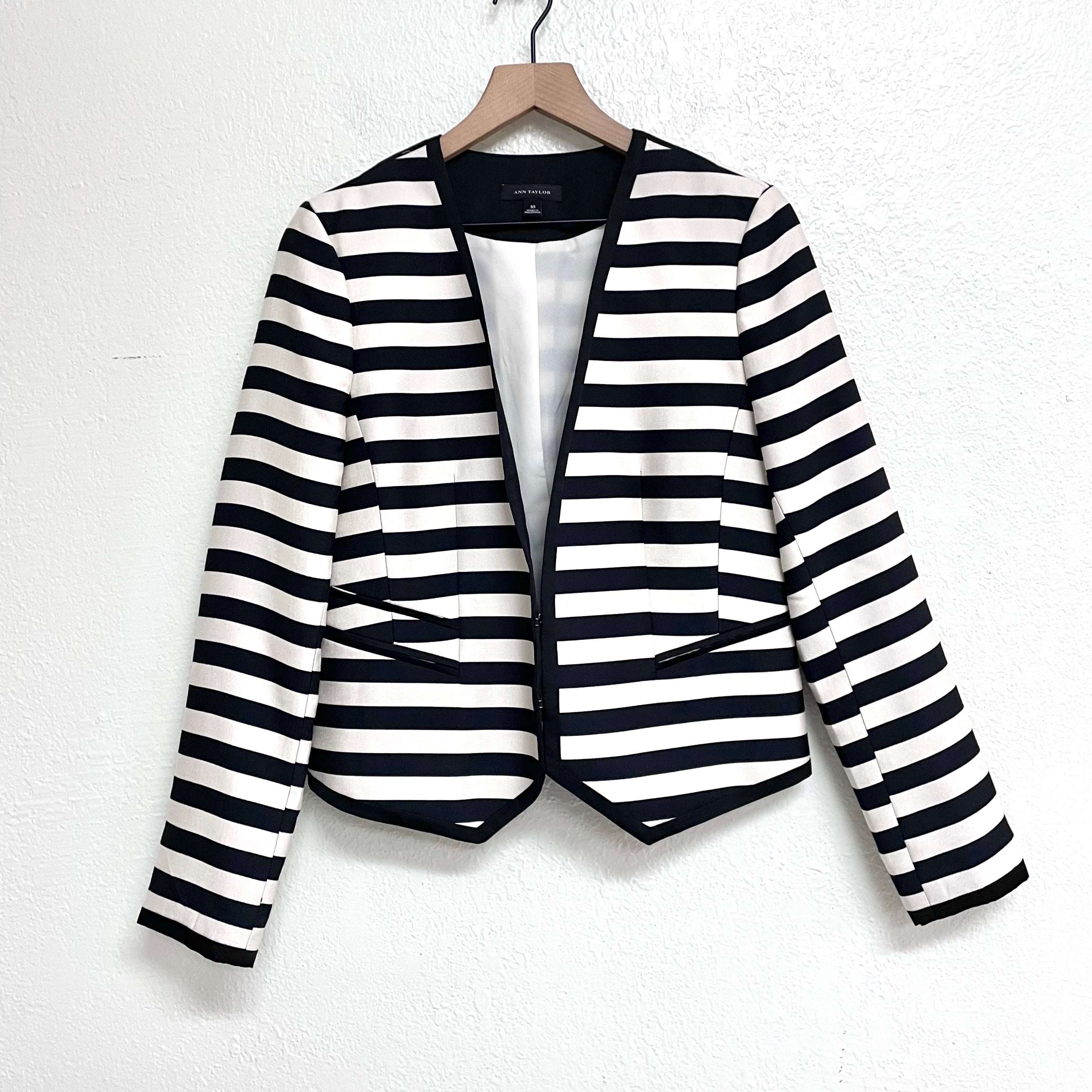 Striped Blazer Jacket