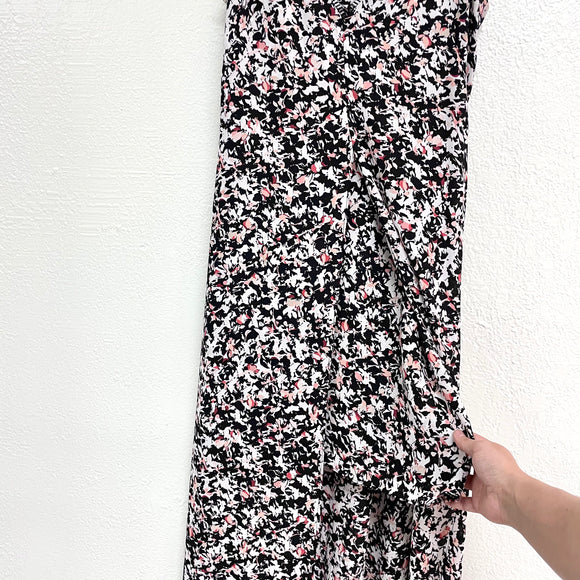 Floral High Low Maxi Dress