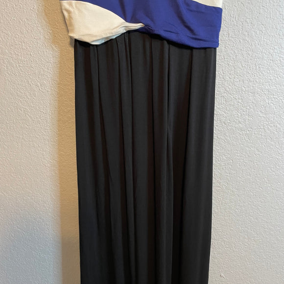 Color Block Maxi Dress